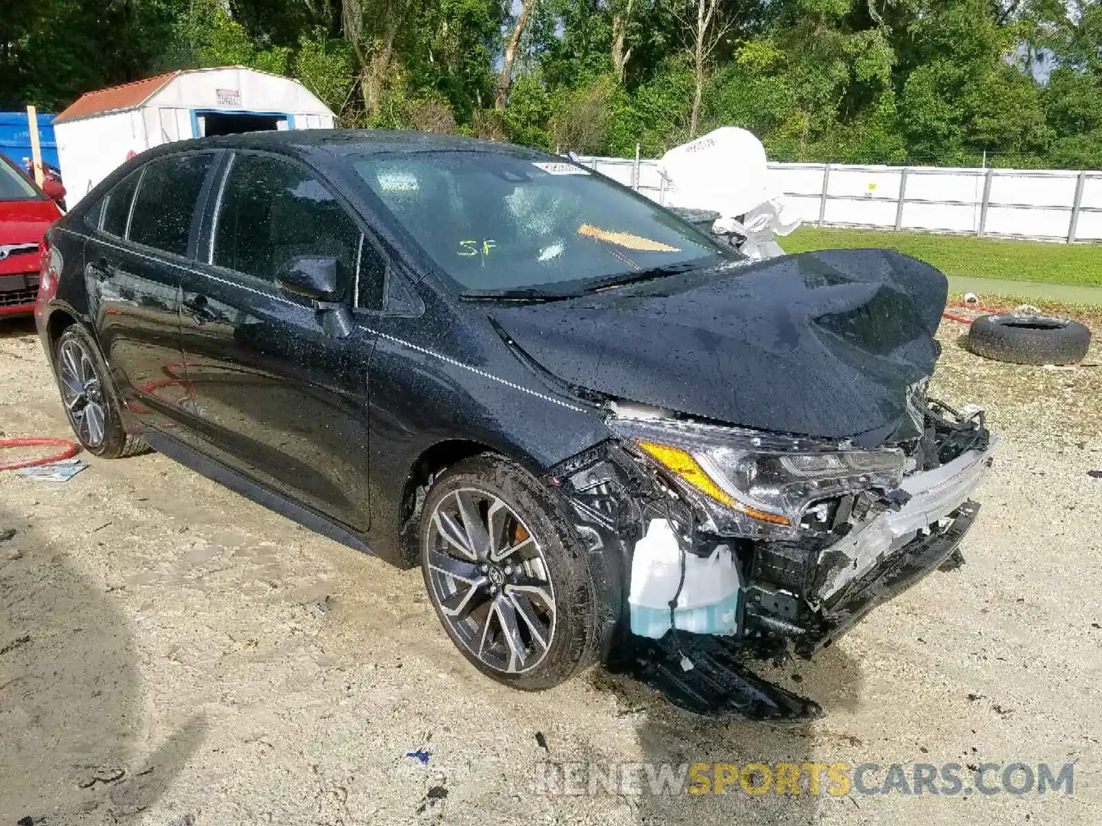 1 Photograph of a damaged car JTDS4RCE4LJ019464 TOYOTA COROLLA 2020
