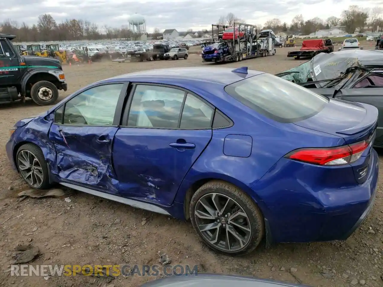 2 Photograph of a damaged car JTDS4RCE4LJ042274 TOYOTA COROLLA 2020