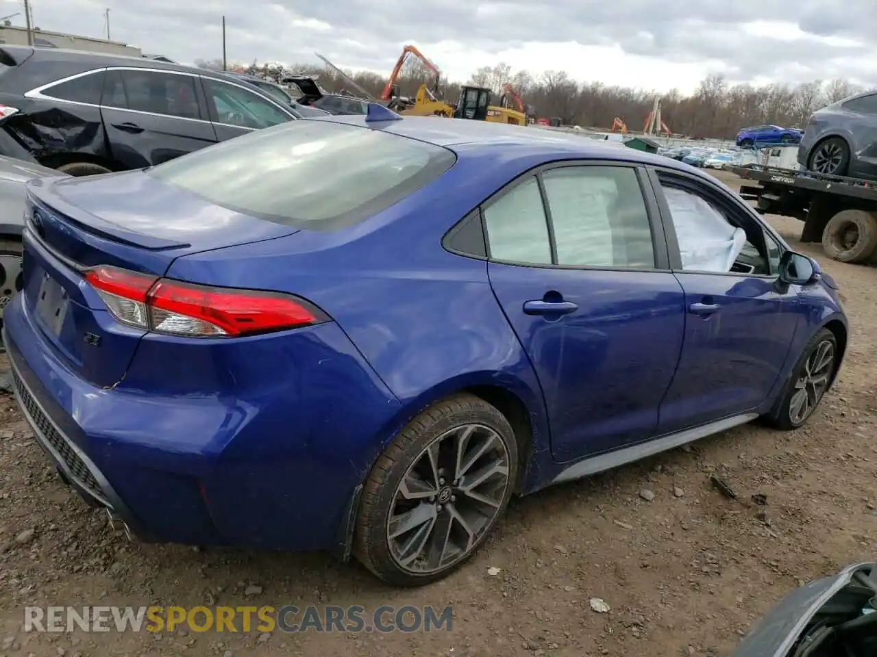 3 Photograph of a damaged car JTDS4RCE4LJ042274 TOYOTA COROLLA 2020