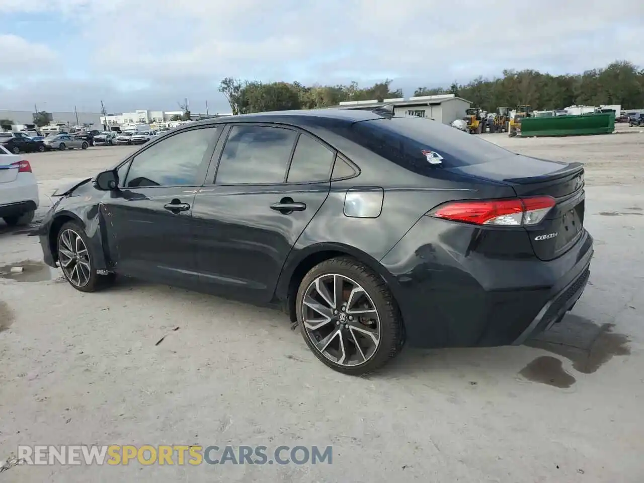 2 Photograph of a damaged car JTDS4RCE5LJ003161 TOYOTA COROLLA 2020