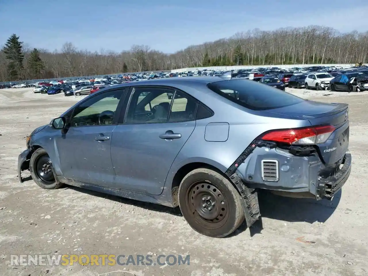 2 fotografías del automóvil dañado JTDS4RCE5LJ019988 TOYOTA COROLLA 2020