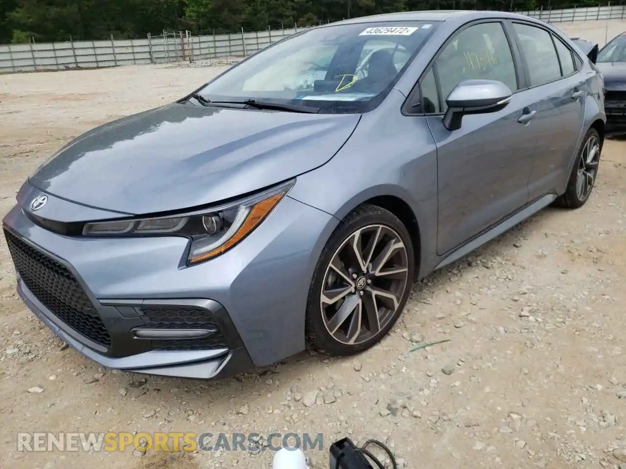 2 Photograph of a damaged car JTDS4RCE5LJ026892 TOYOTA COROLLA 2020