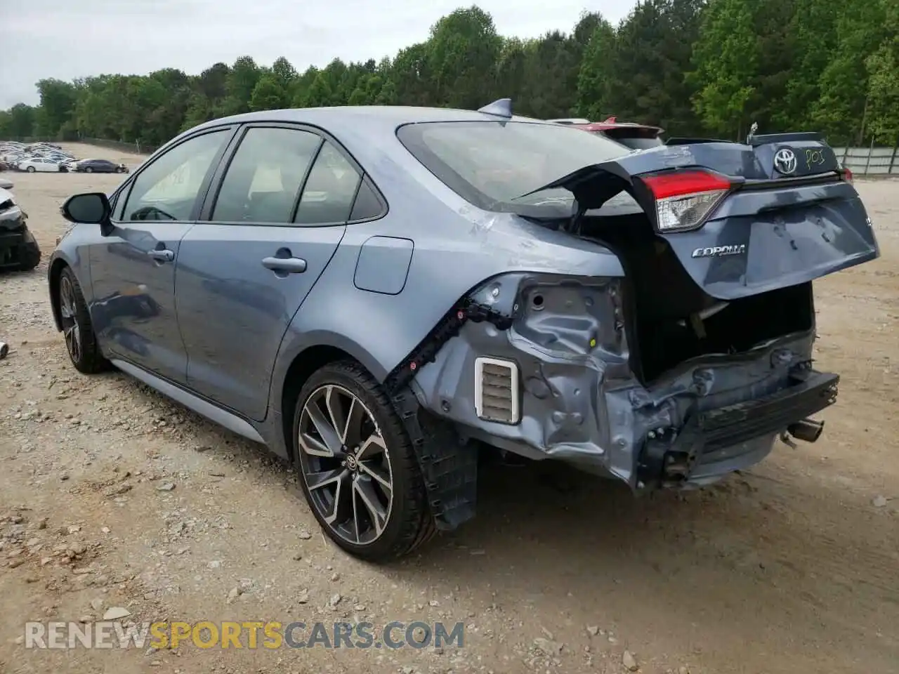 3 Photograph of a damaged car JTDS4RCE5LJ026892 TOYOTA COROLLA 2020