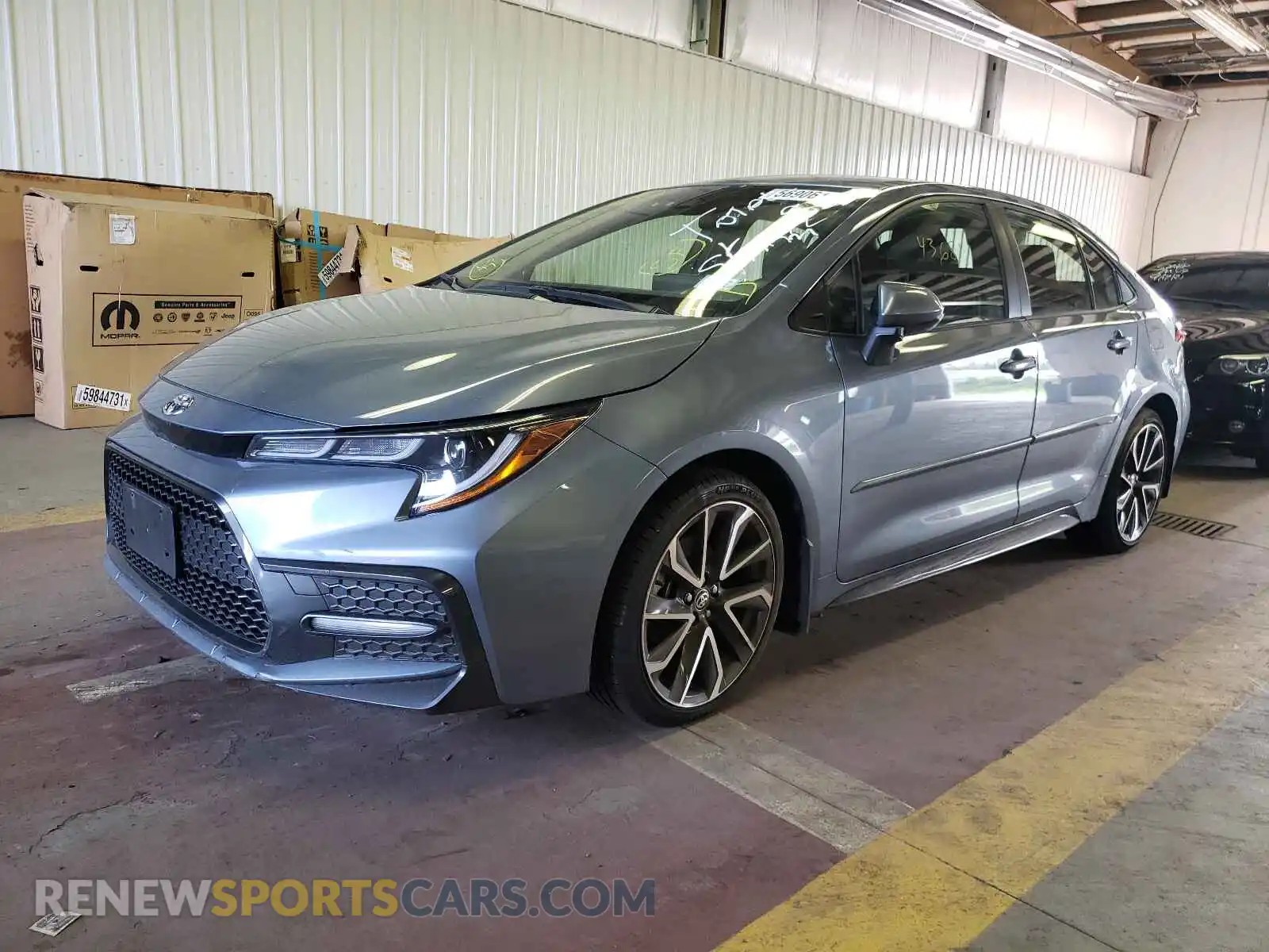 2 Photograph of a damaged car JTDS4RCE5LJ028741 TOYOTA COROLLA 2020