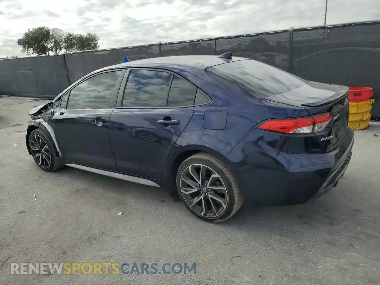 2 Photograph of a damaged car JTDS4RCE5LJ036595 TOYOTA COROLLA 2020