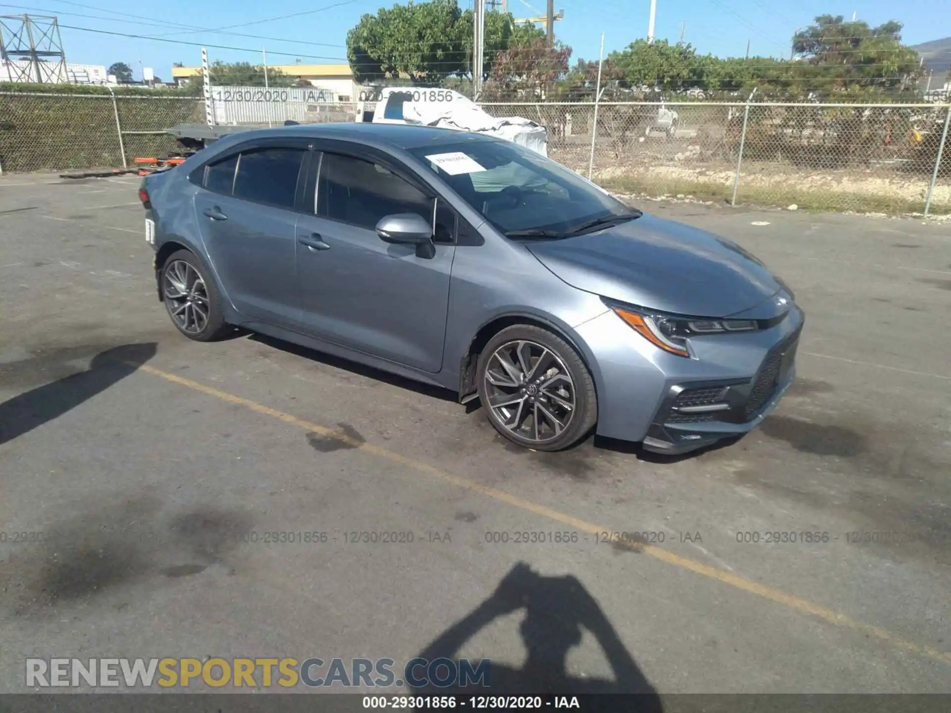 1 Photograph of a damaged car JTDS4RCE5LJ036709 TOYOTA COROLLA 2020