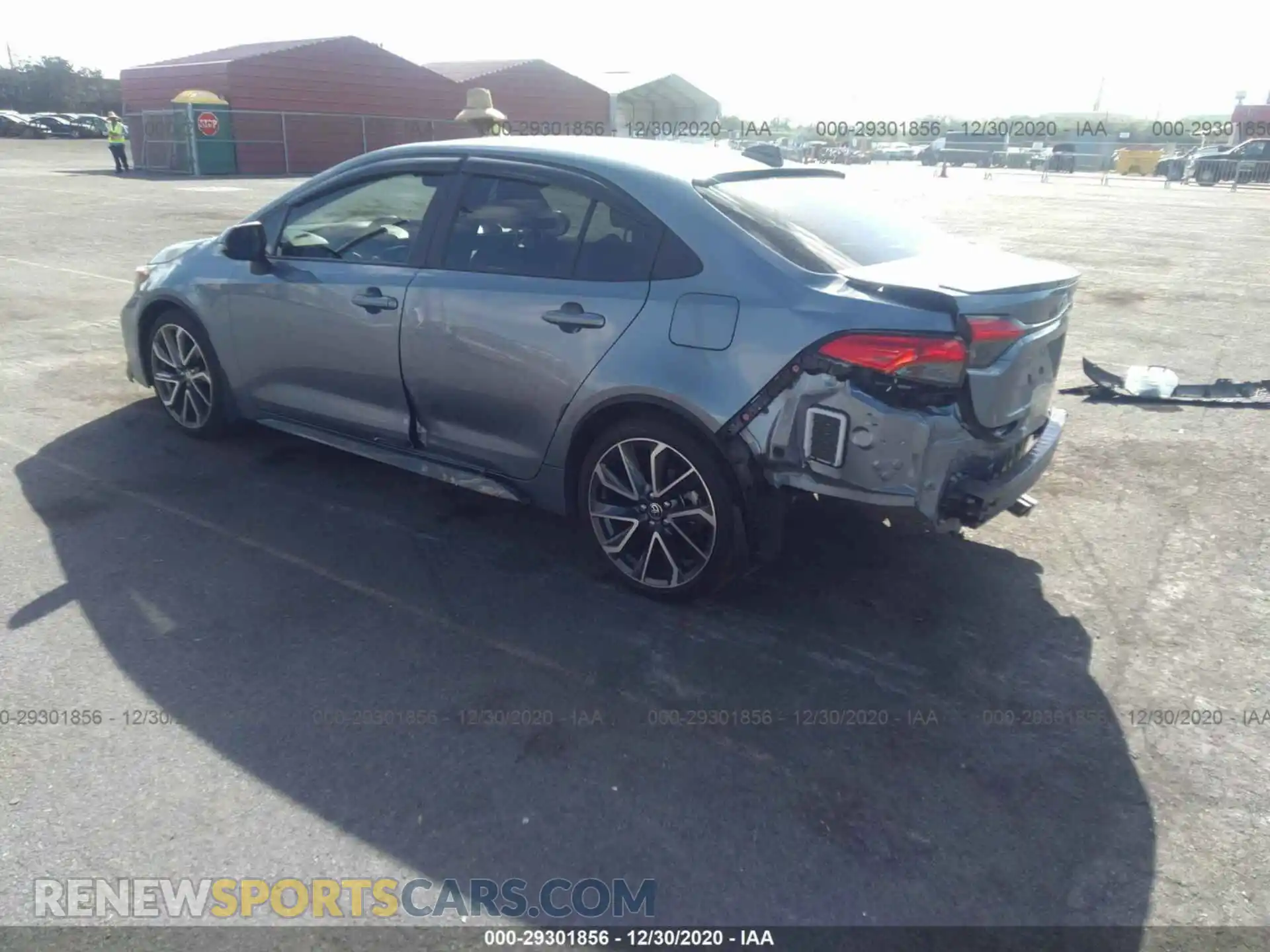 3 Photograph of a damaged car JTDS4RCE5LJ036709 TOYOTA COROLLA 2020