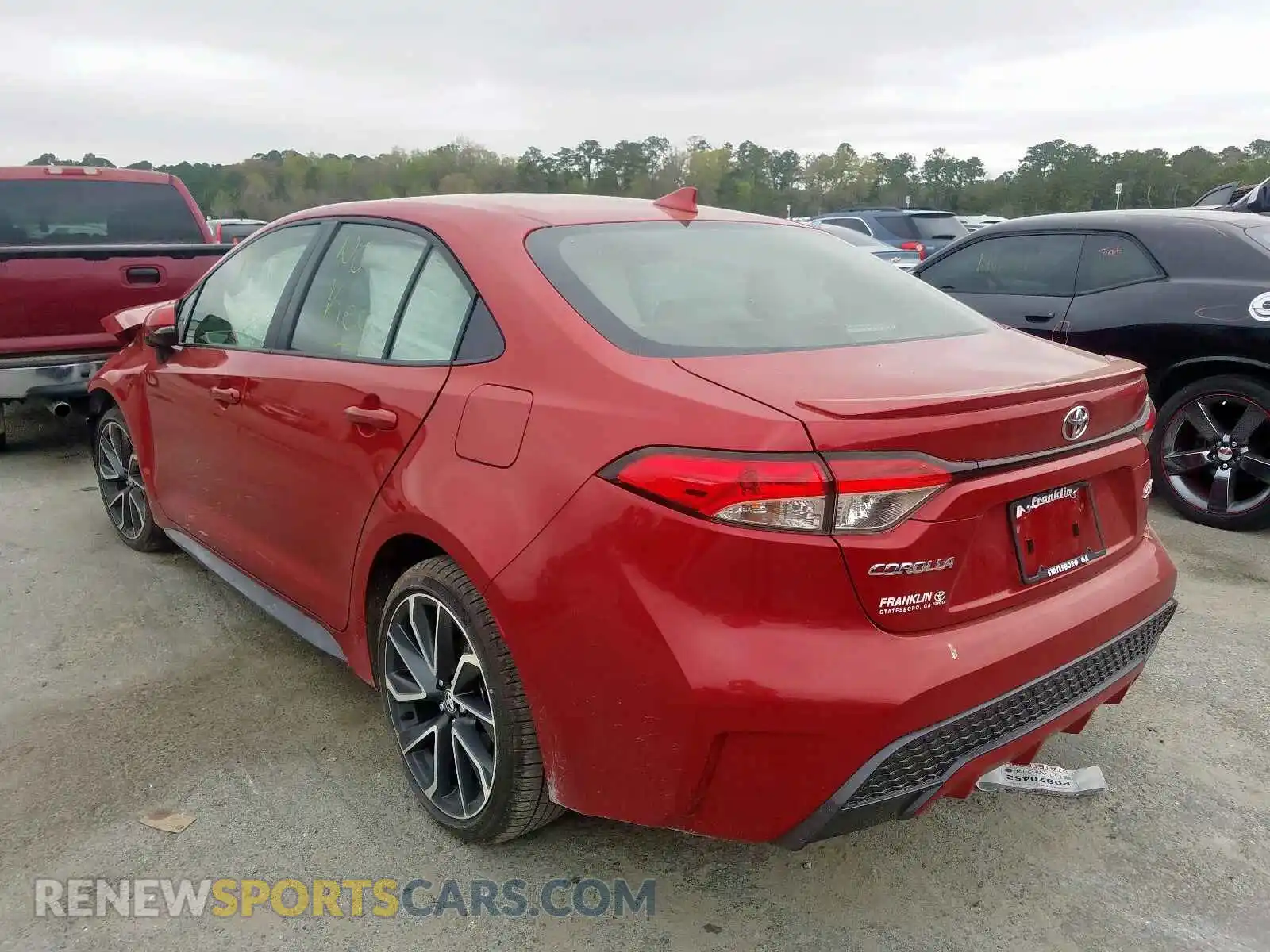 3 fotografías del automóvil dañado JTDS4RCE5LJ042560 TOYOTA COROLLA 2020