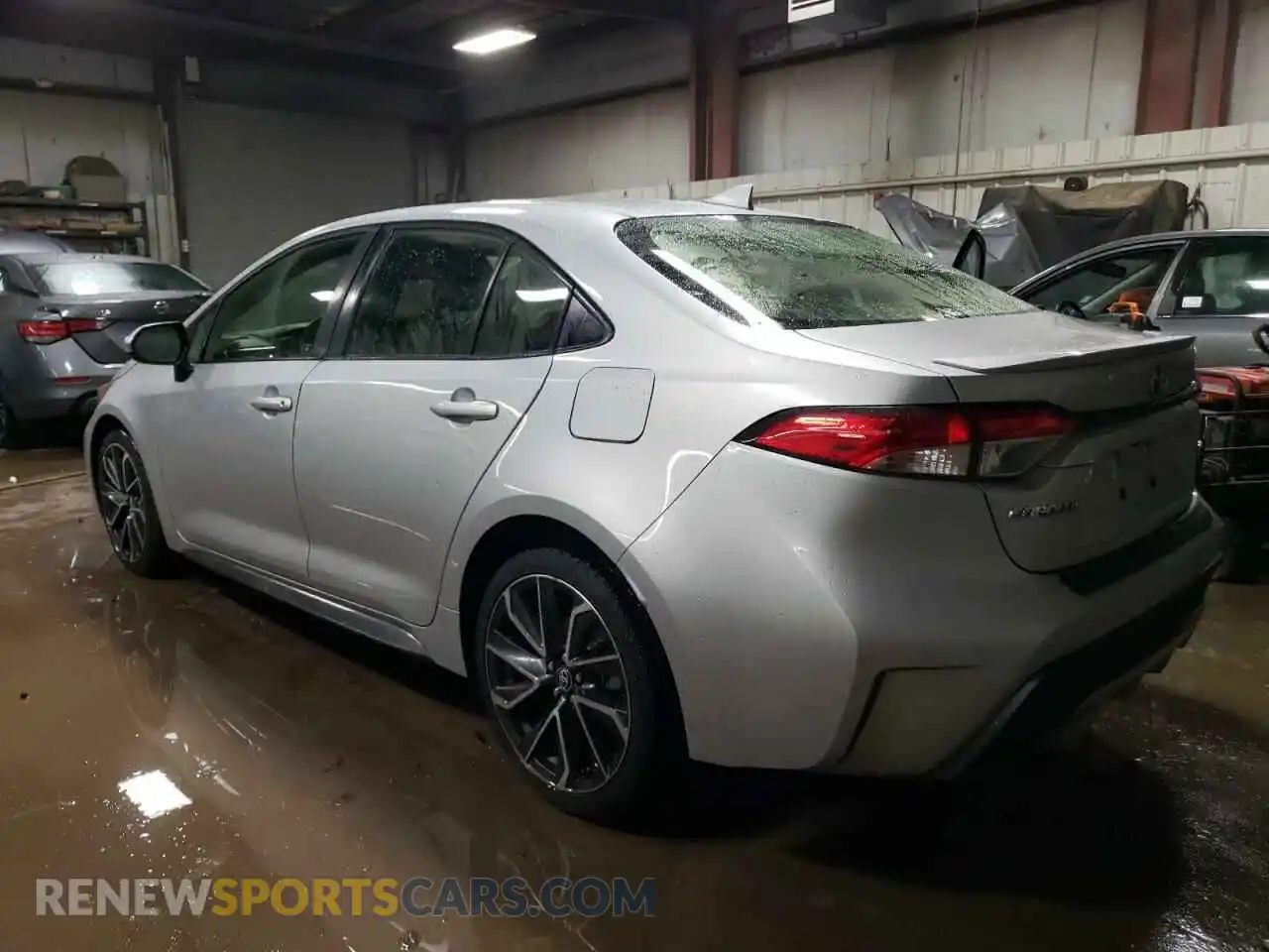 2 Photograph of a damaged car JTDS4RCE5LJ051419 TOYOTA COROLLA 2020