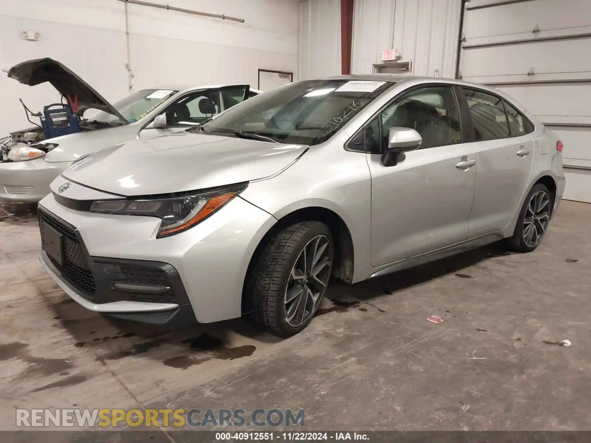 2 Photograph of a damaged car JTDS4RCE6LJ010216 TOYOTA COROLLA 2020