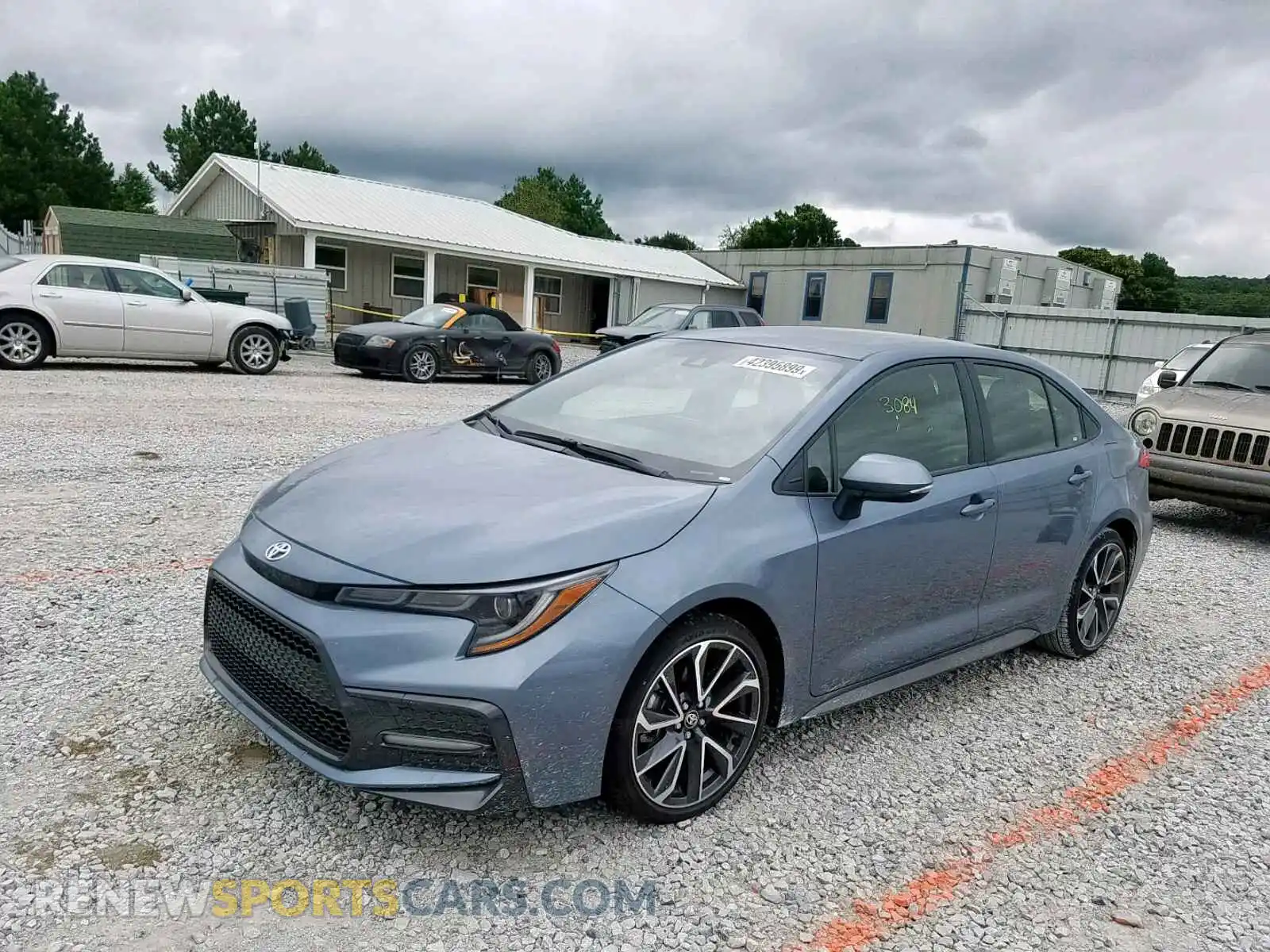 2 Photograph of a damaged car JTDS4RCE6LJ015299 TOYOTA COROLLA 2020