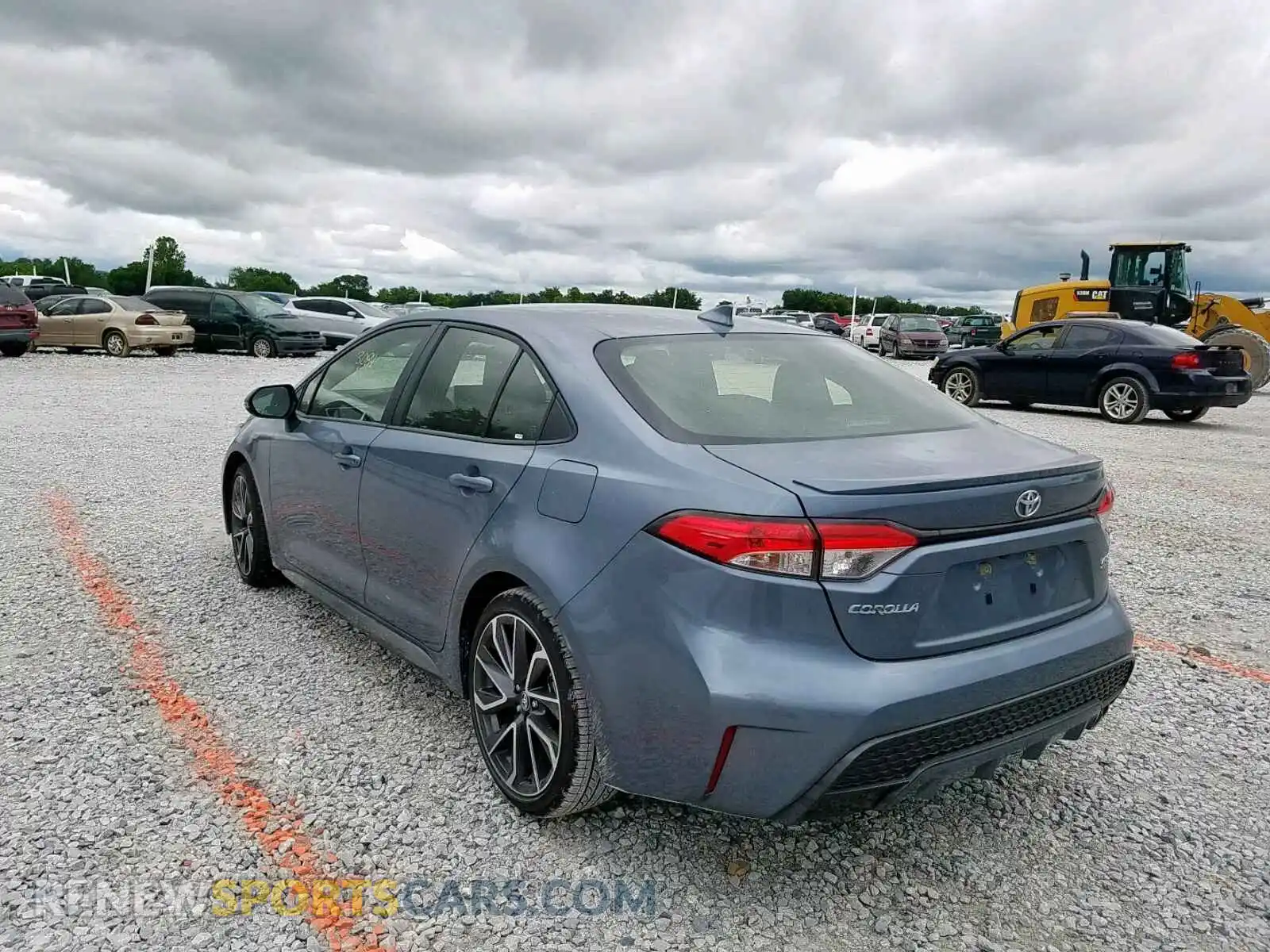 3 Photograph of a damaged car JTDS4RCE6LJ015299 TOYOTA COROLLA 2020