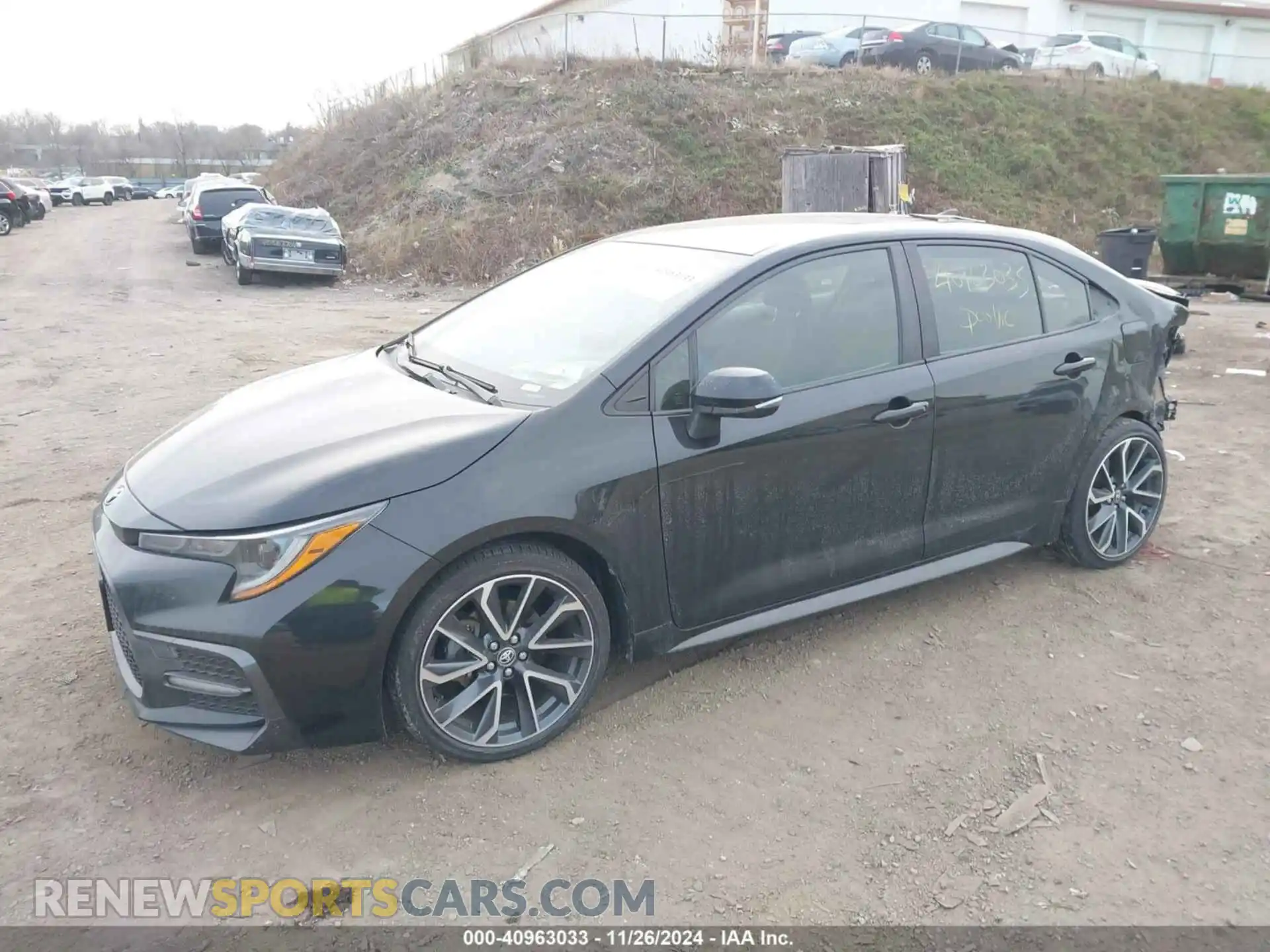 2 Photograph of a damaged car JTDS4RCE6LJ016954 TOYOTA COROLLA 2020