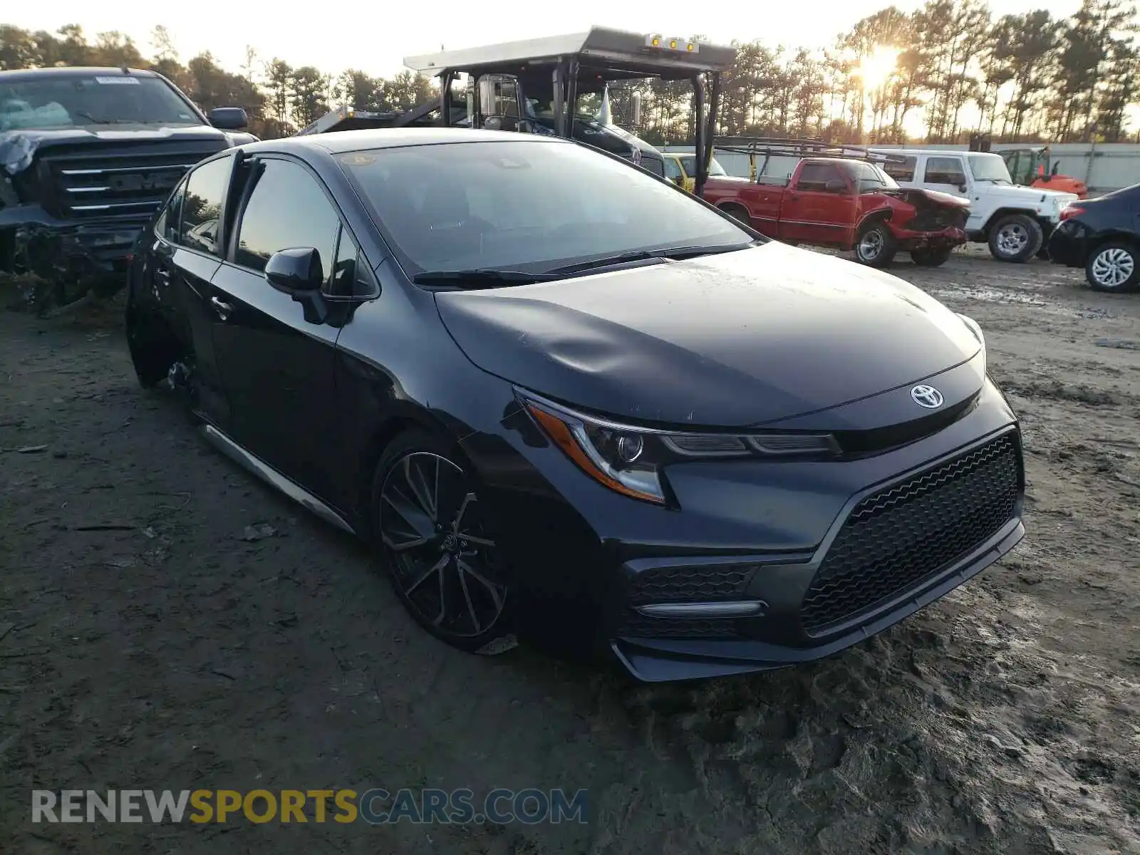 1 Photograph of a damaged car JTDS4RCE6LJ045371 TOYOTA COROLLA 2020