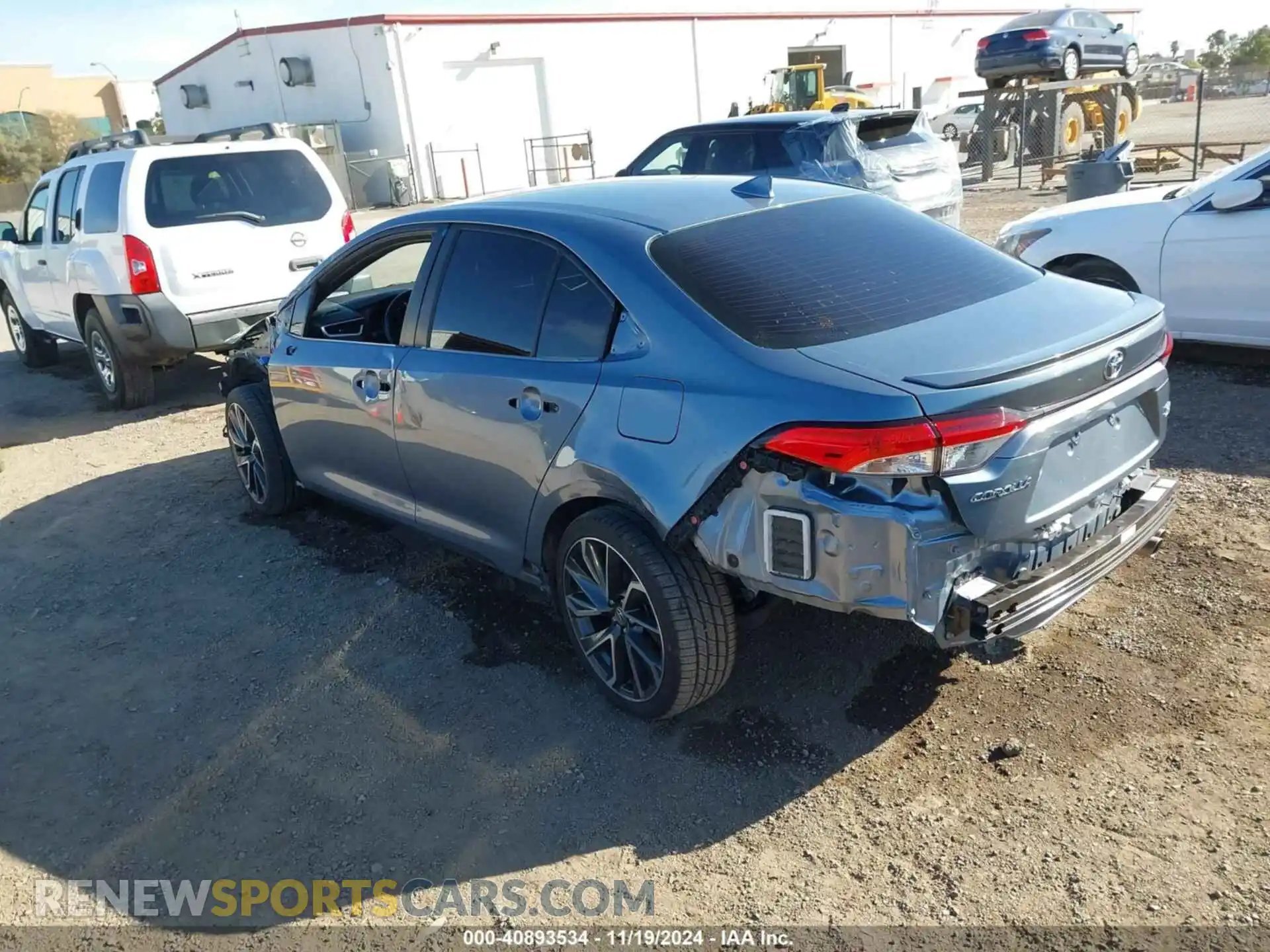 3 Photograph of a damaged car JTDS4RCE6LJ047802 TOYOTA COROLLA 2020