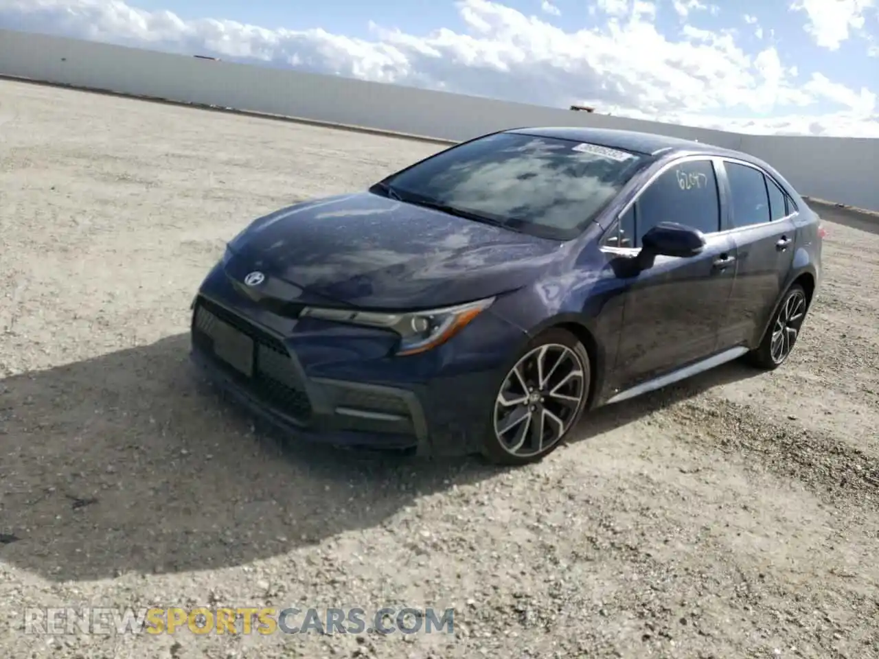 2 Photograph of a damaged car JTDS4RCE6LJ048951 TOYOTA COROLLA 2020