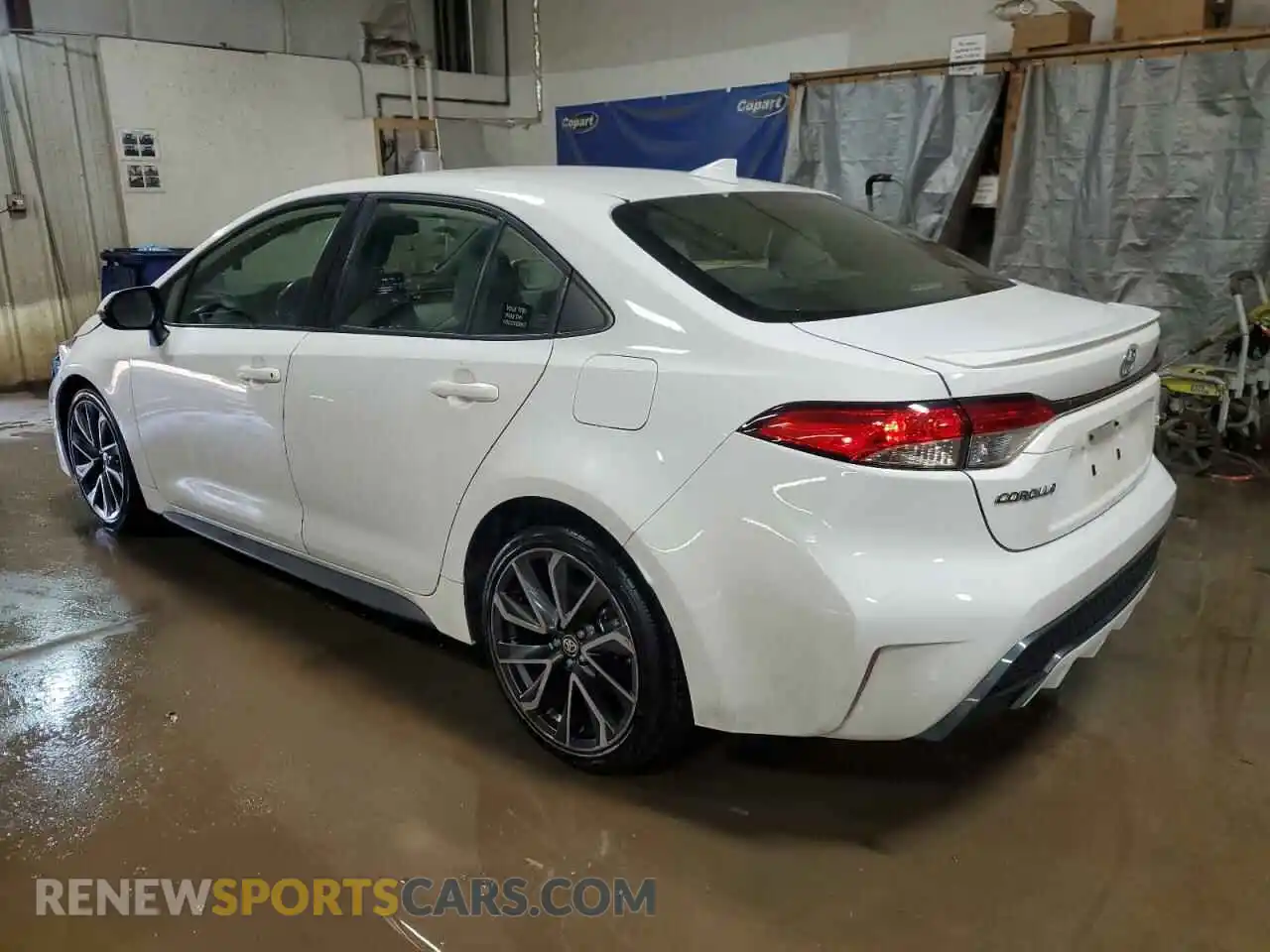 2 Photograph of a damaged car JTDS4RCE7LJ008328 TOYOTA COROLLA 2020