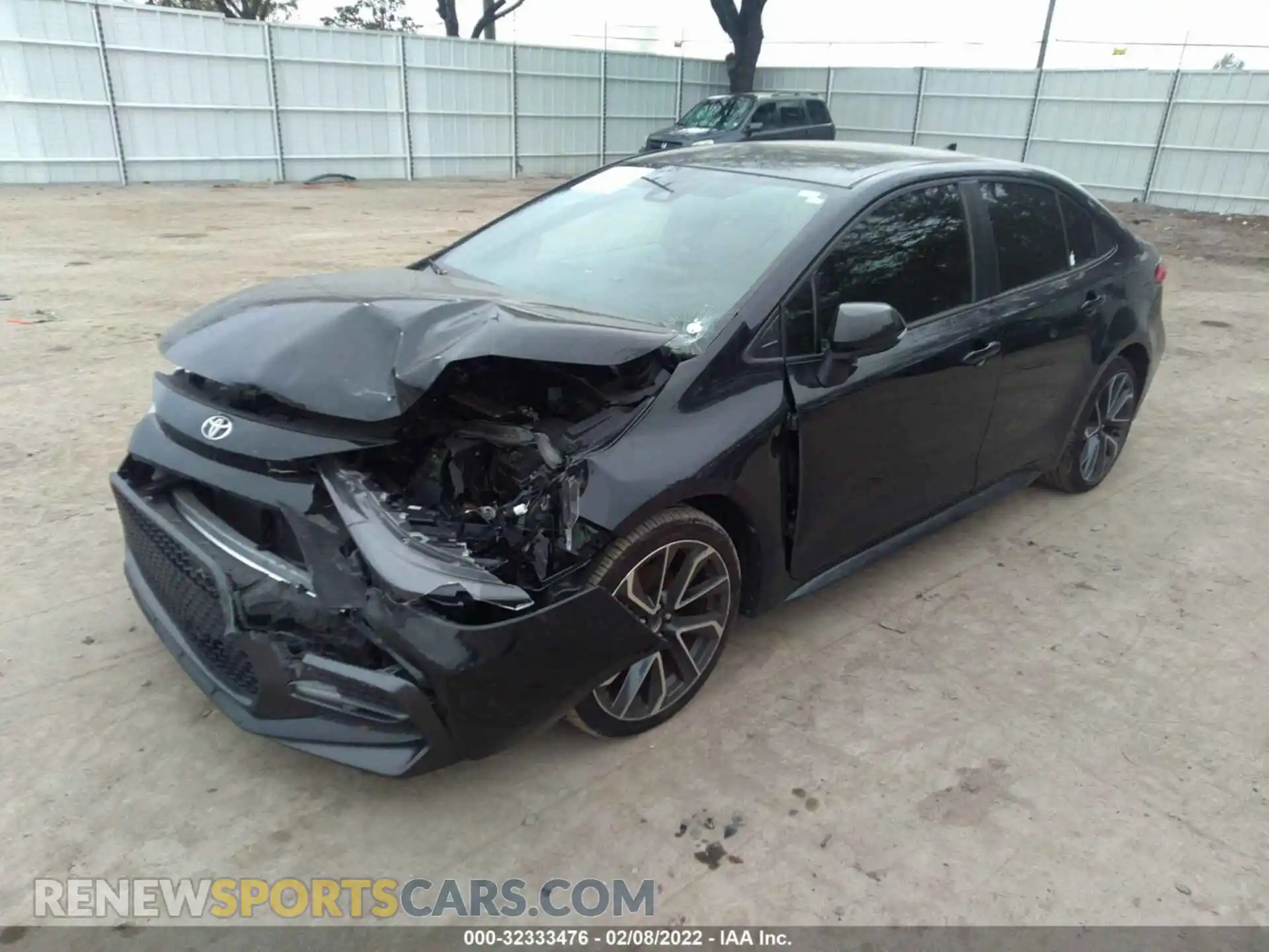 2 fotografías del automóvil dañado JTDS4RCE7LJ017529 TOYOTA COROLLA 2020