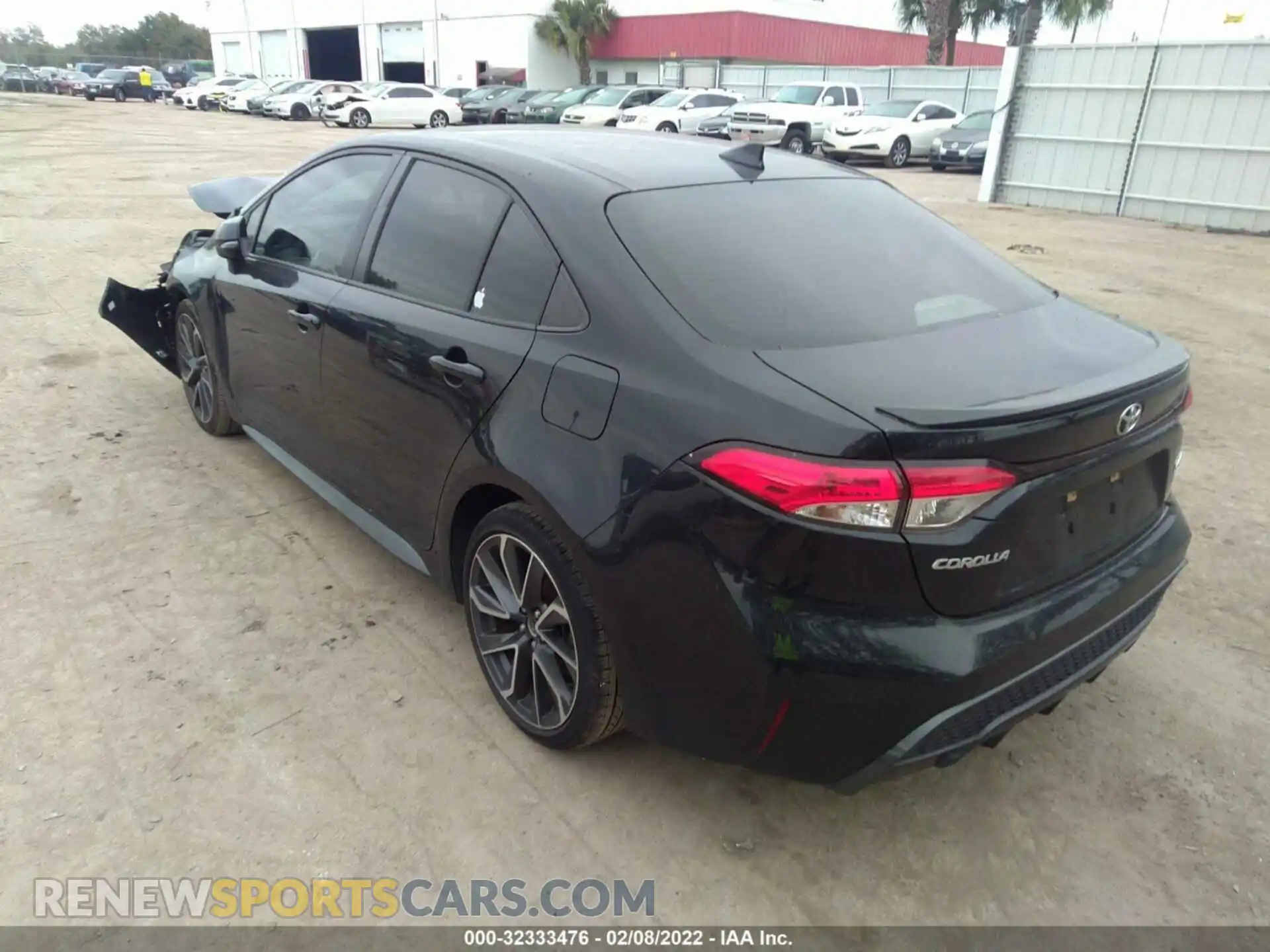 3 fotografías del automóvil dañado JTDS4RCE7LJ017529 TOYOTA COROLLA 2020