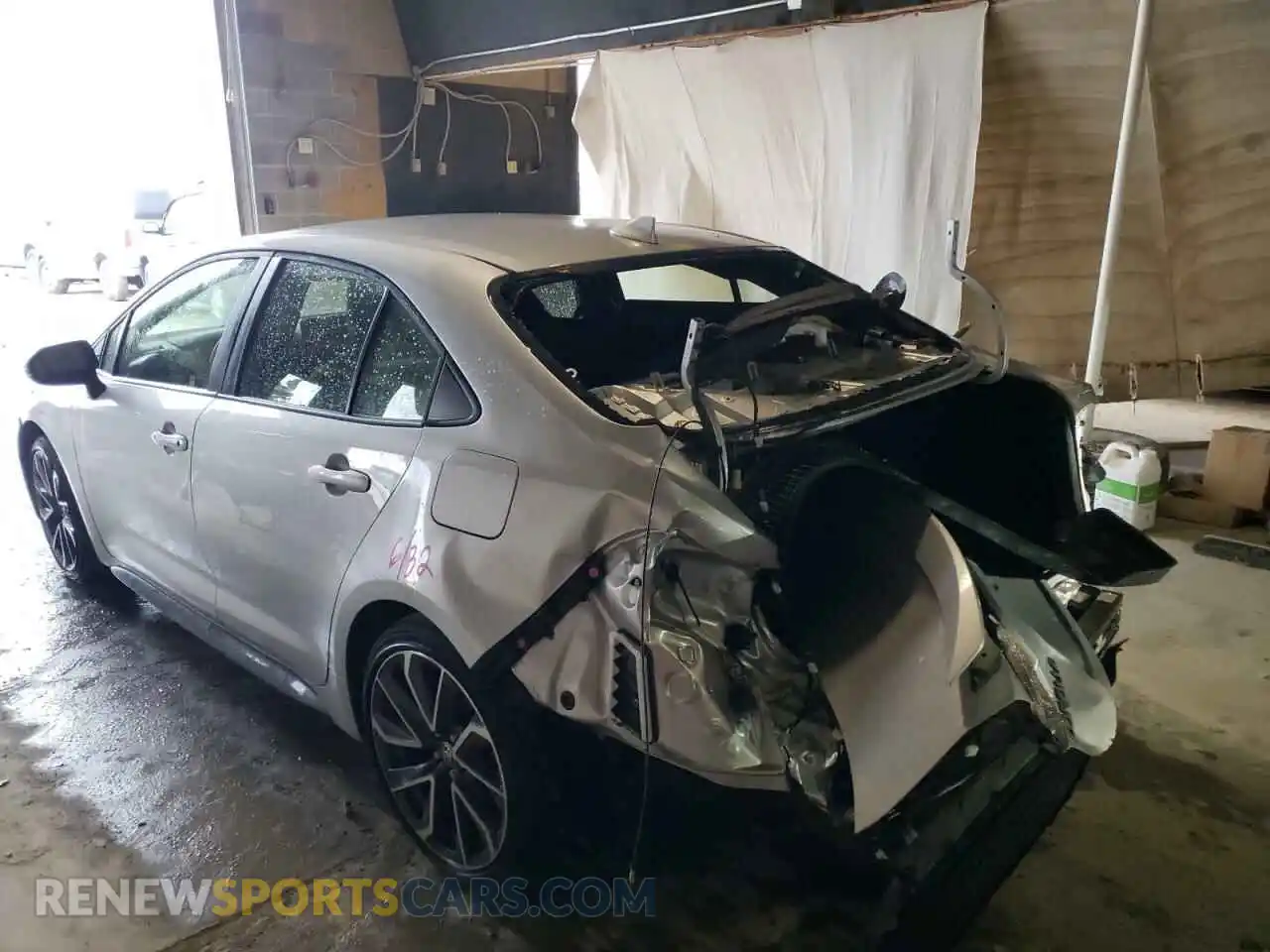 3 Photograph of a damaged car JTDS4RCE7LJ032807 TOYOTA COROLLA 2020