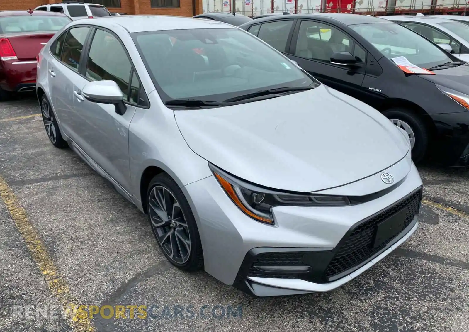 1 fotografías del automóvil dañado JTDS4RCE8LJ003722 TOYOTA COROLLA 2020