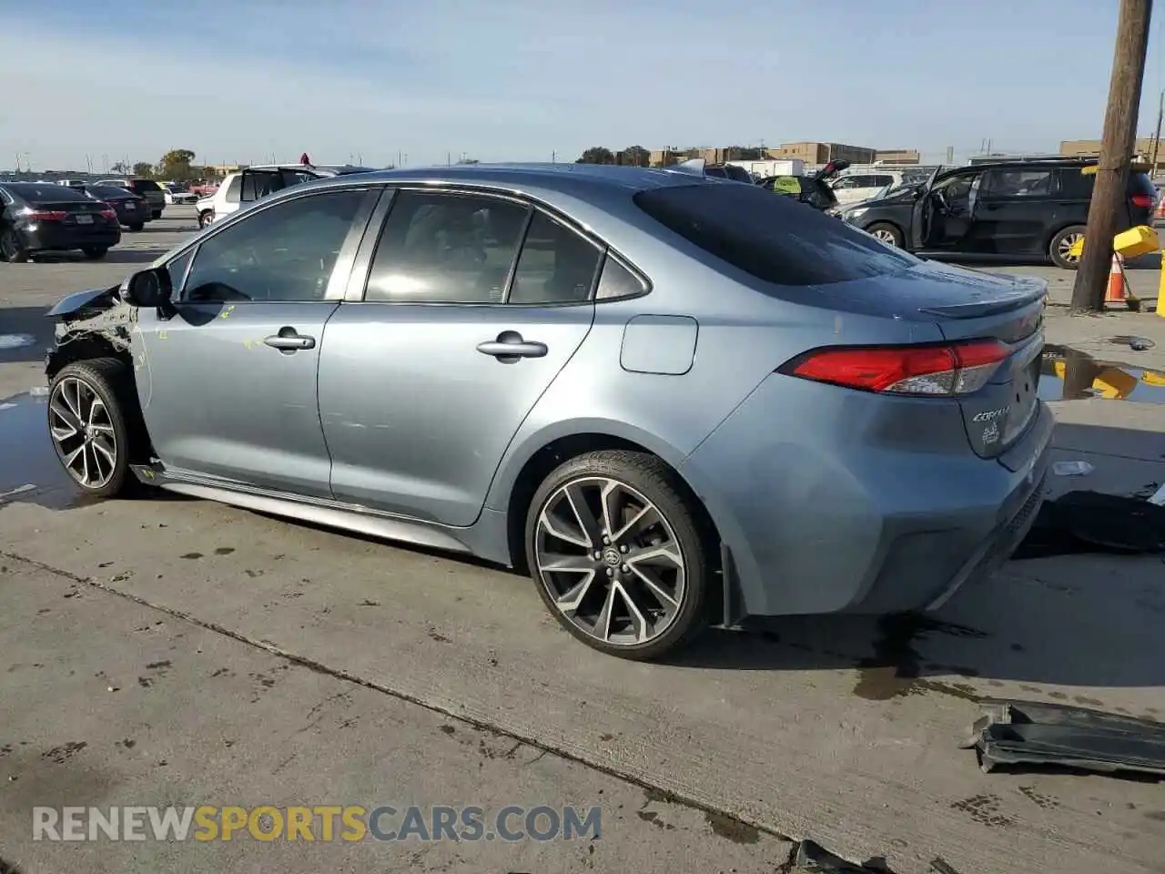 2 Фотография поврежденного автомобиля JTDS4RCE8LJ005373 TOYOTA COROLLA 2020