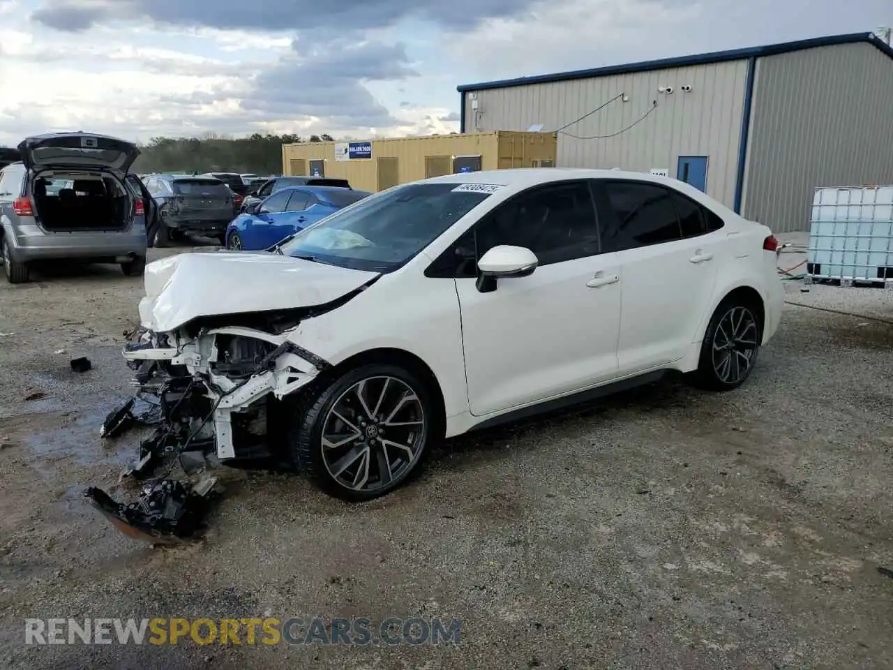 1 Photograph of a damaged car JTDS4RCE8LJ007012 TOYOTA COROLLA 2020