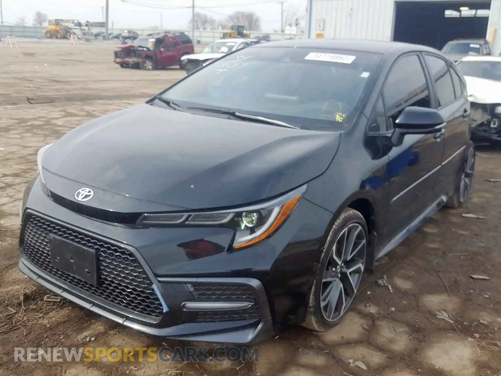 2 Фотография поврежденного автомобиля JTDS4RCE8LJ008662 TOYOTA COROLLA 2020