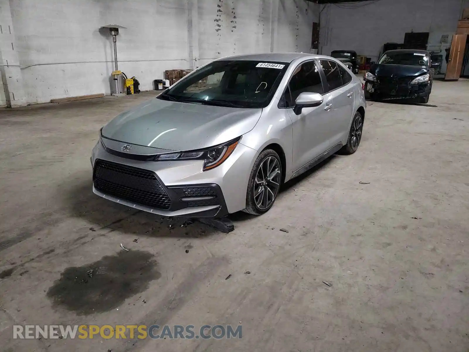 2 Photograph of a damaged car JTDS4RCE8LJ032217 TOYOTA COROLLA 2020