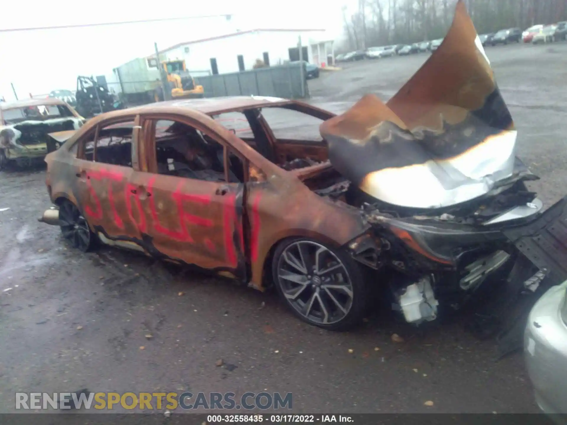 1 Photograph of a damaged car JTDS4RCE8LJ042178 TOYOTA COROLLA 2020