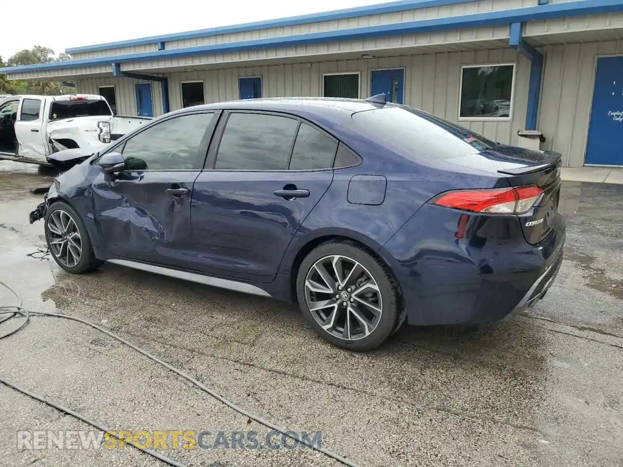 2 Photograph of a damaged car JTDS4RCE9LJ007987 TOYOTA COROLLA 2020