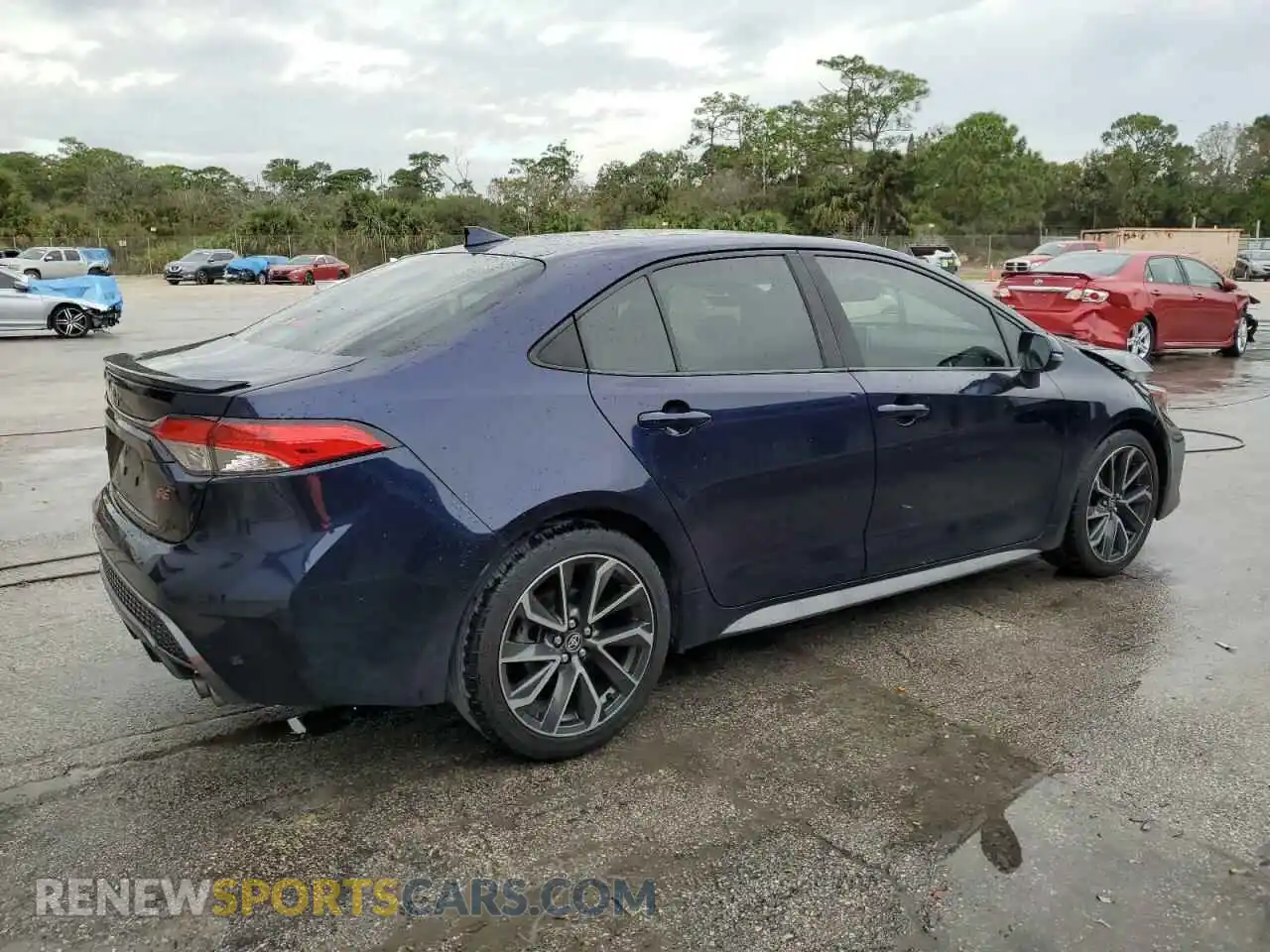 3 Photograph of a damaged car JTDS4RCE9LJ007987 TOYOTA COROLLA 2020