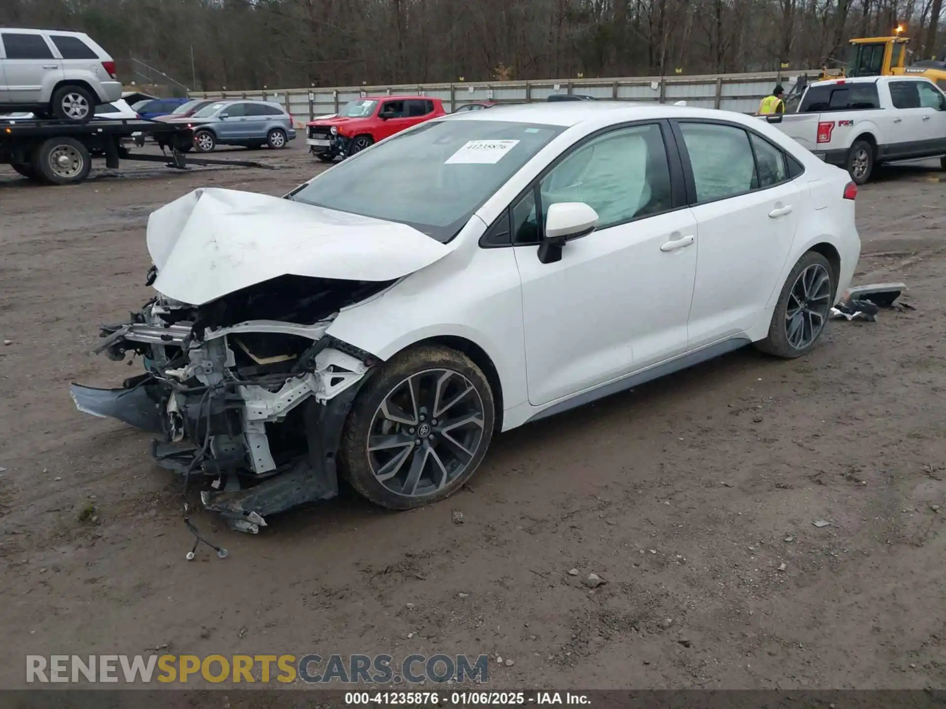2 Photograph of a damaged car JTDS4RCE9LJ008900 TOYOTA COROLLA 2020