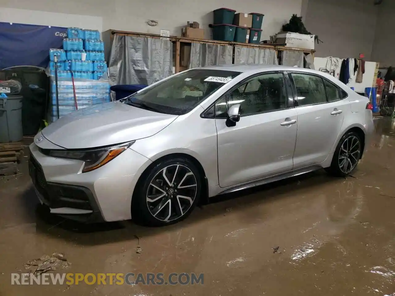1 Photograph of a damaged car JTDS4RCE9LJ009092 TOYOTA COROLLA 2020