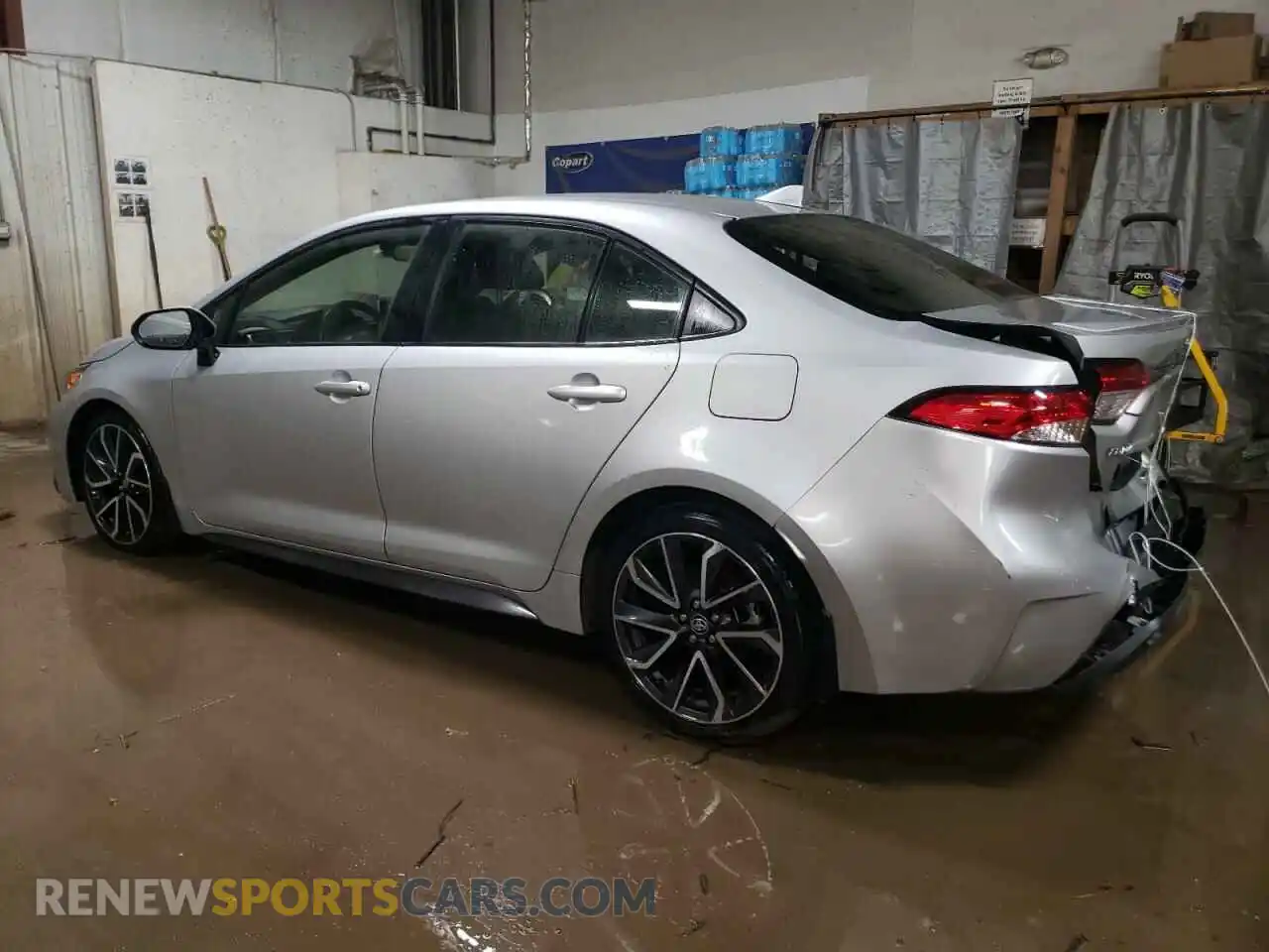 2 Photograph of a damaged car JTDS4RCE9LJ009092 TOYOTA COROLLA 2020