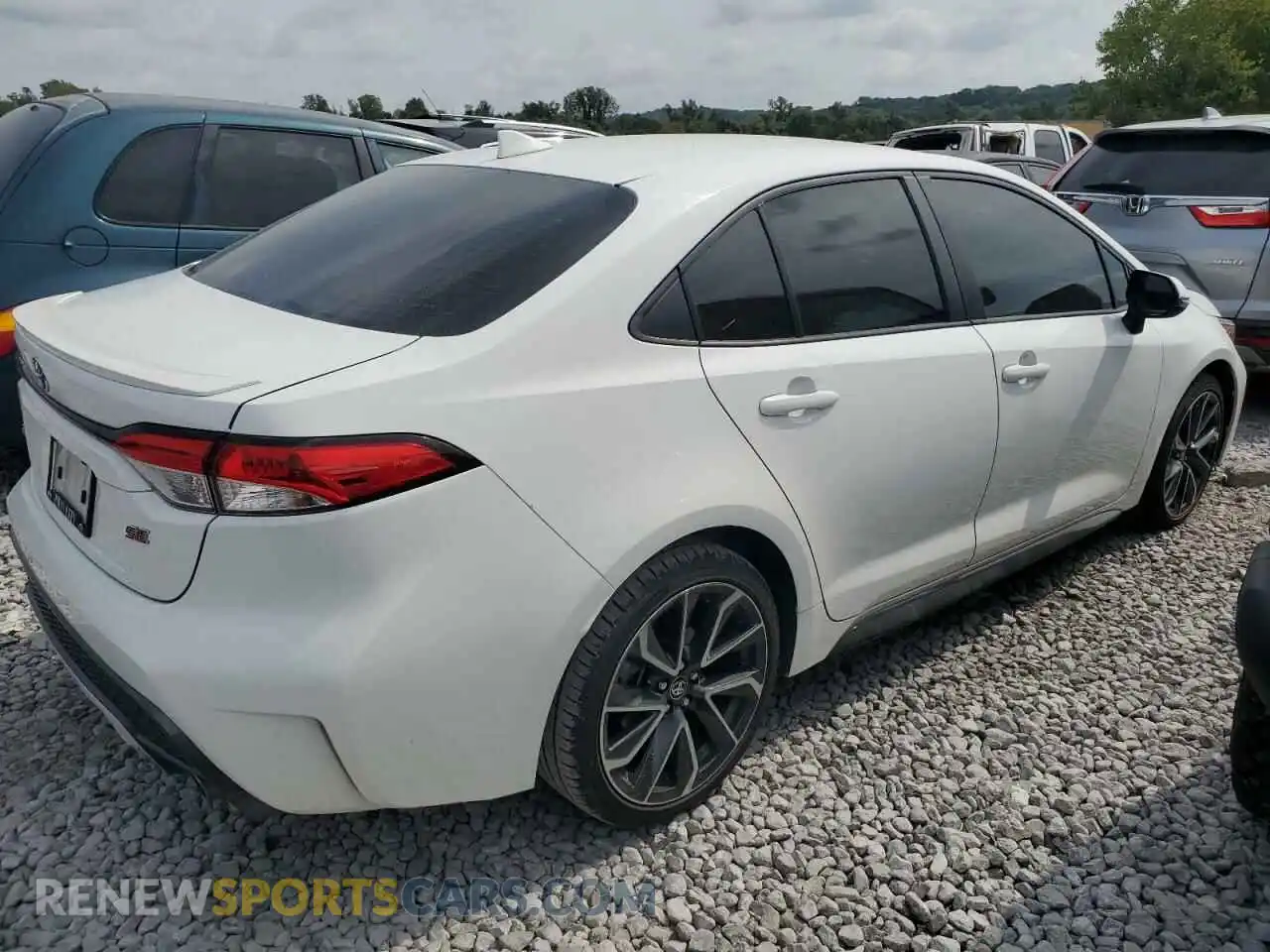 3 fotografías del automóvil dañado JTDS4RCE9LJ011179 TOYOTA COROLLA 2020
