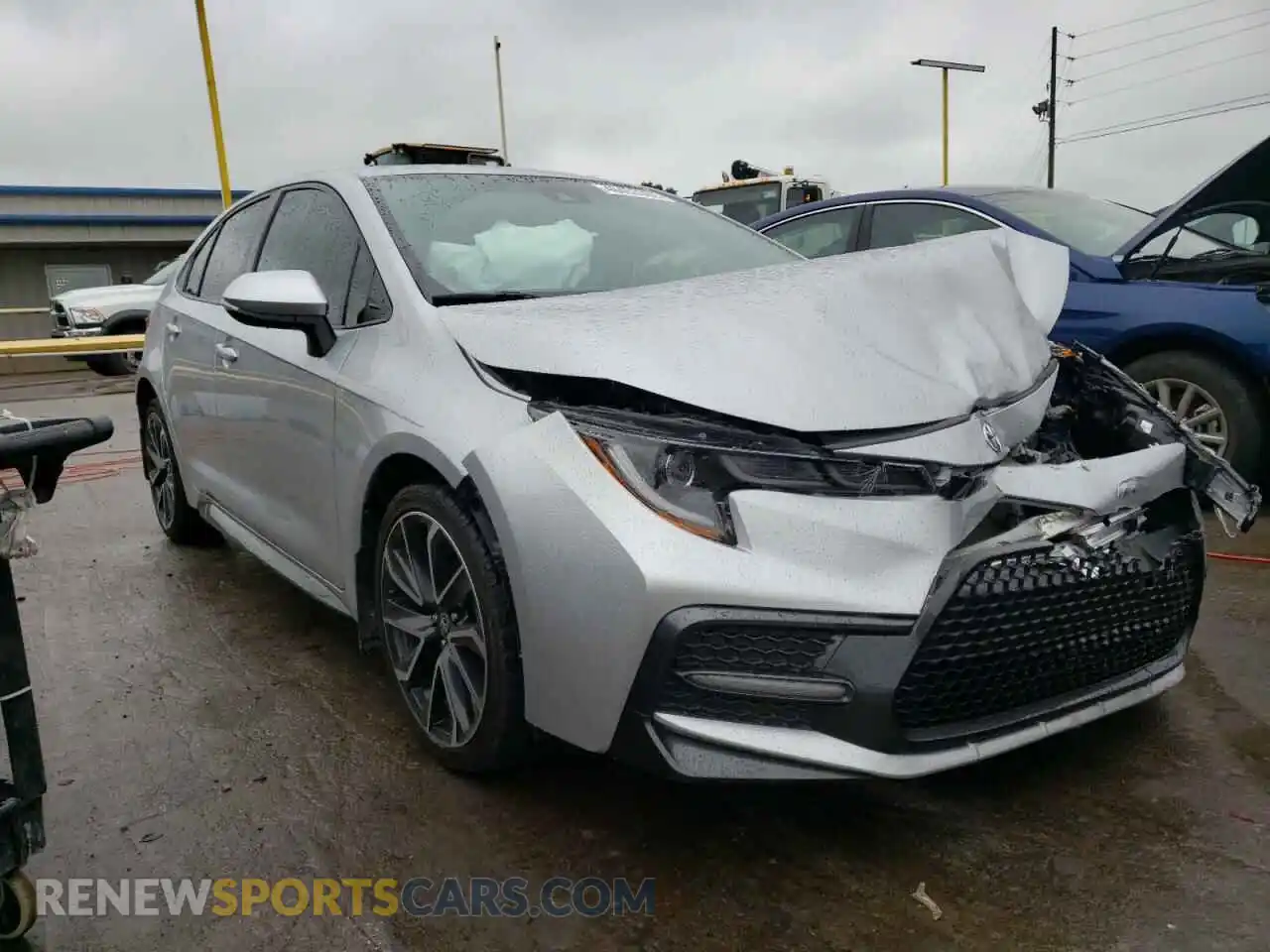 1 Photograph of a damaged car JTDS4RCE9LJ025406 TOYOTA COROLLA 2020