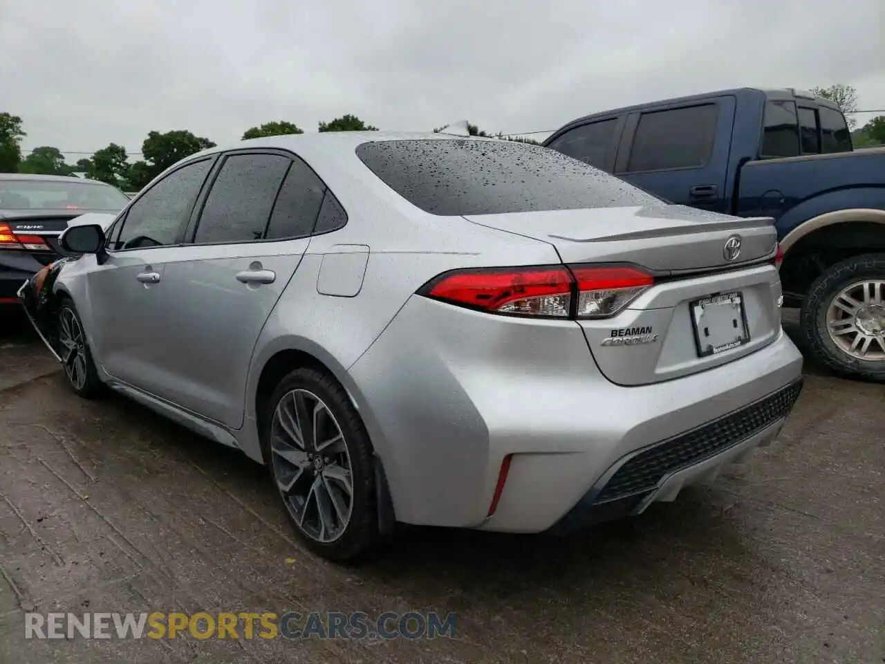 3 Photograph of a damaged car JTDS4RCE9LJ025406 TOYOTA COROLLA 2020