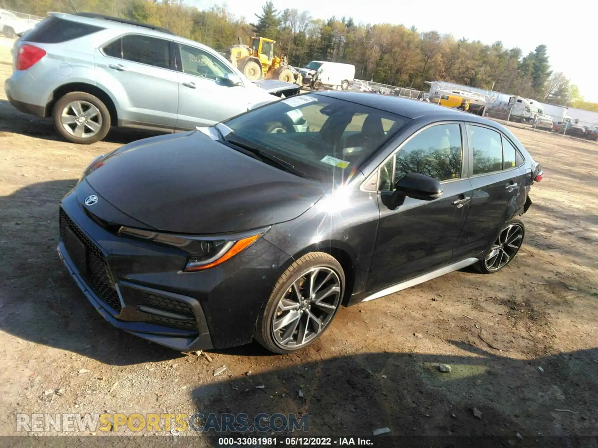 2 Photograph of a damaged car JTDS4RCE9LJ026913 TOYOTA COROLLA 2020