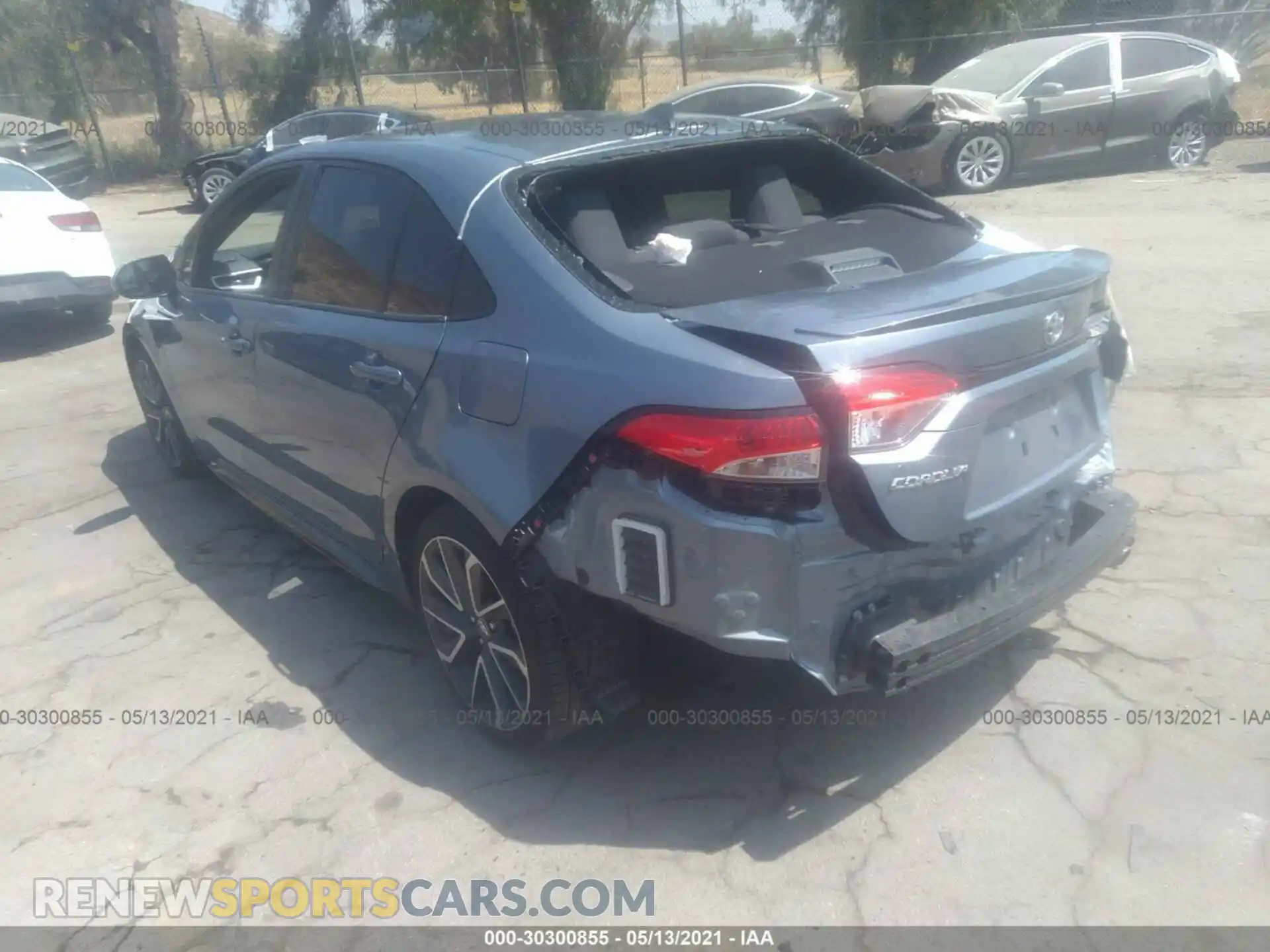 3 Photograph of a damaged car JTDS4RCE9LJ033277 TOYOTA COROLLA 2020