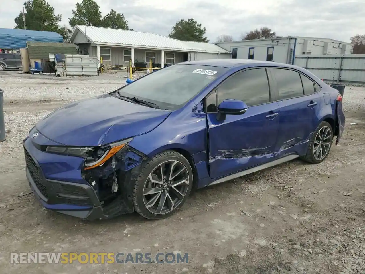 1 Photograph of a damaged car JTDS4RCE9LJ037149 TOYOTA COROLLA 2020