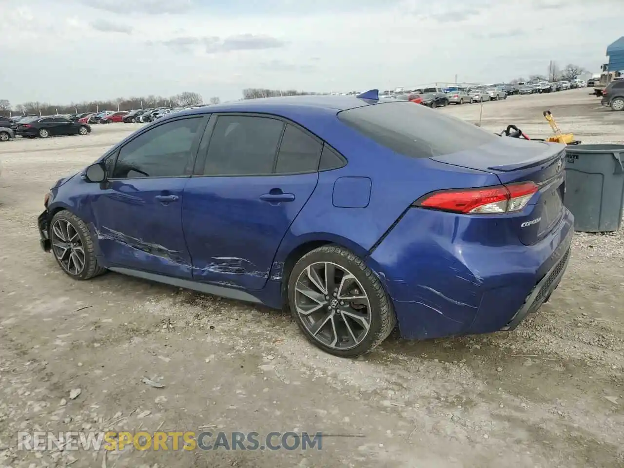 2 Photograph of a damaged car JTDS4RCE9LJ037149 TOYOTA COROLLA 2020