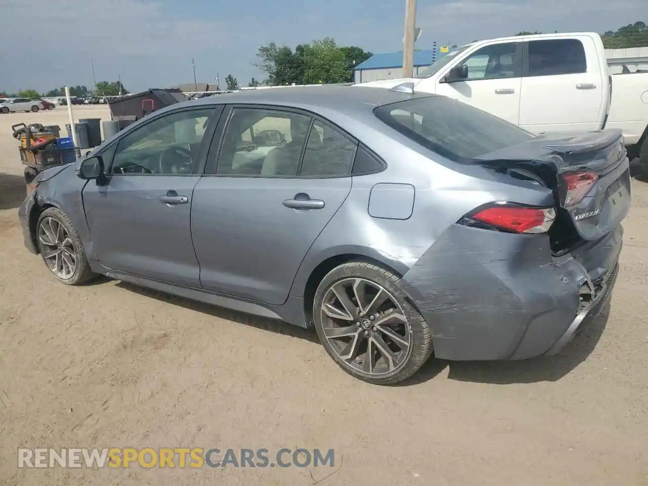 2 Фотография поврежденного автомобиля JTDS4RCEXLJ018481 TOYOTA COROLLA 2020