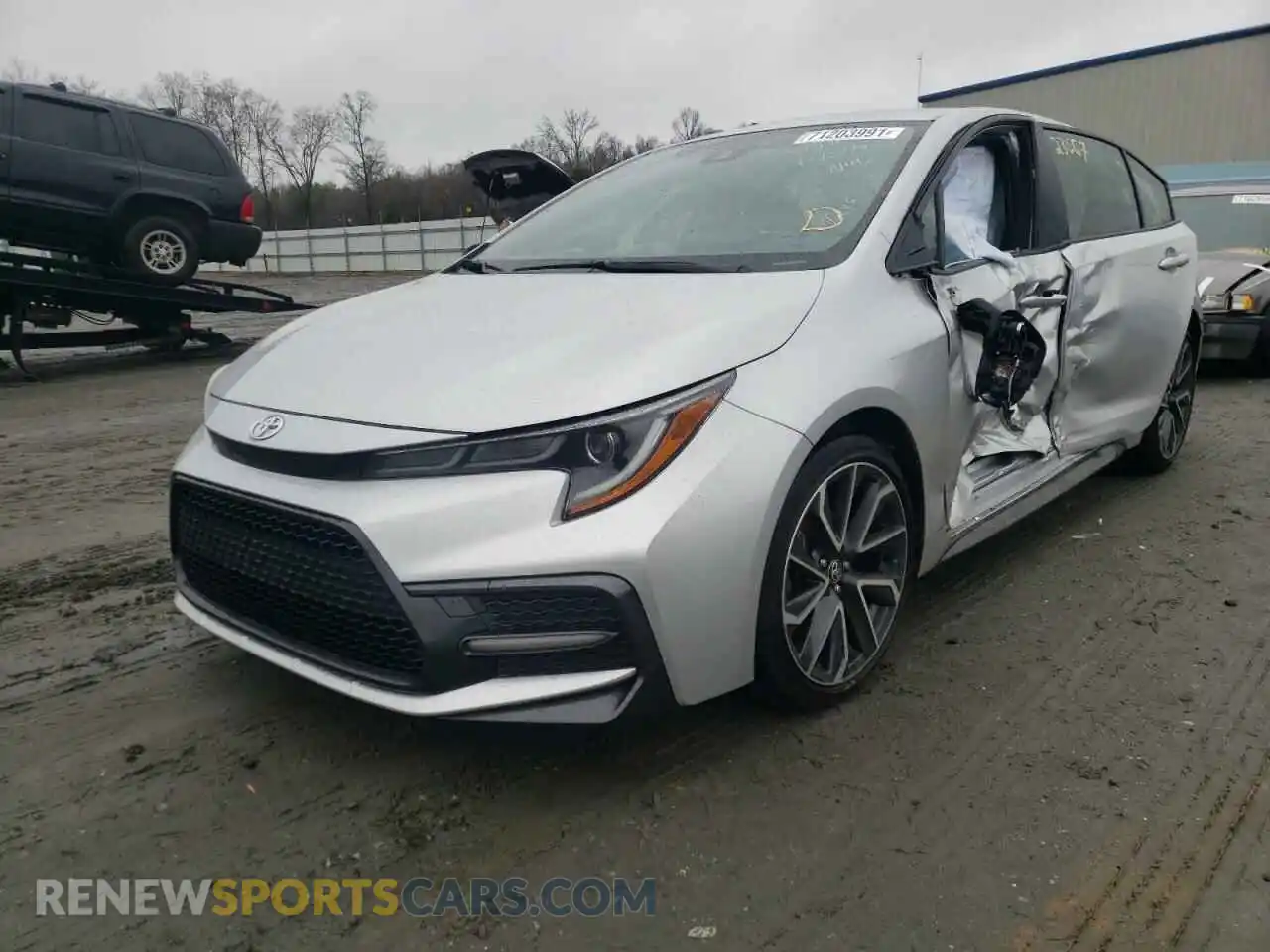 2 Photograph of a damaged car JTDS4RCEXLJ044157 TOYOTA COROLLA 2020