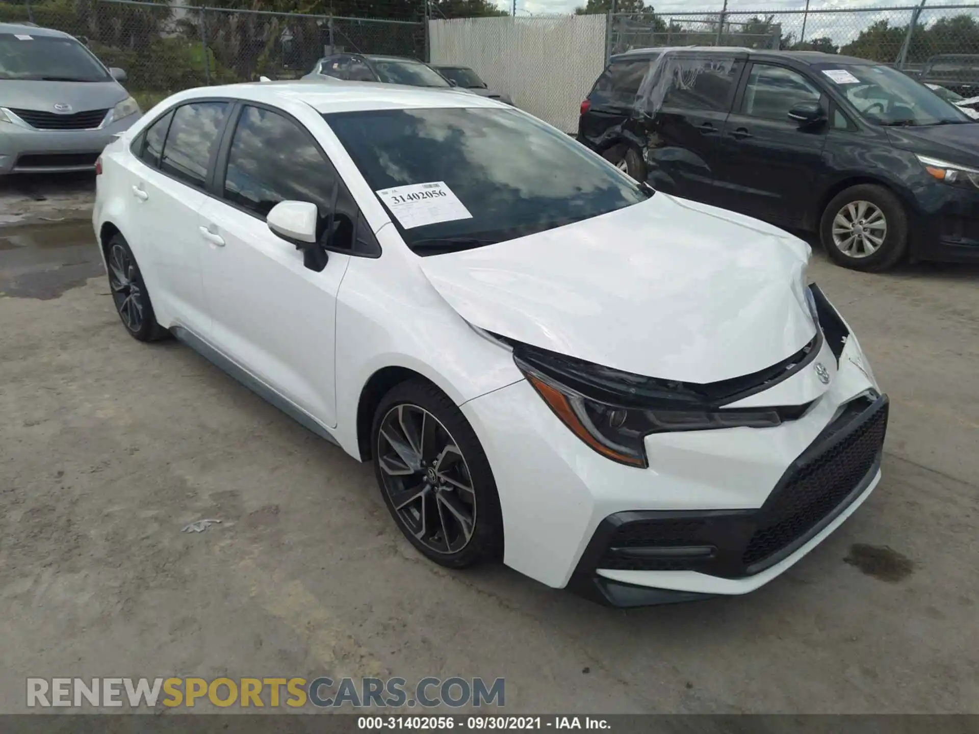 1 Фотография поврежденного автомобиля JTDS4RCEXLJ052775 TOYOTA COROLLA 2020