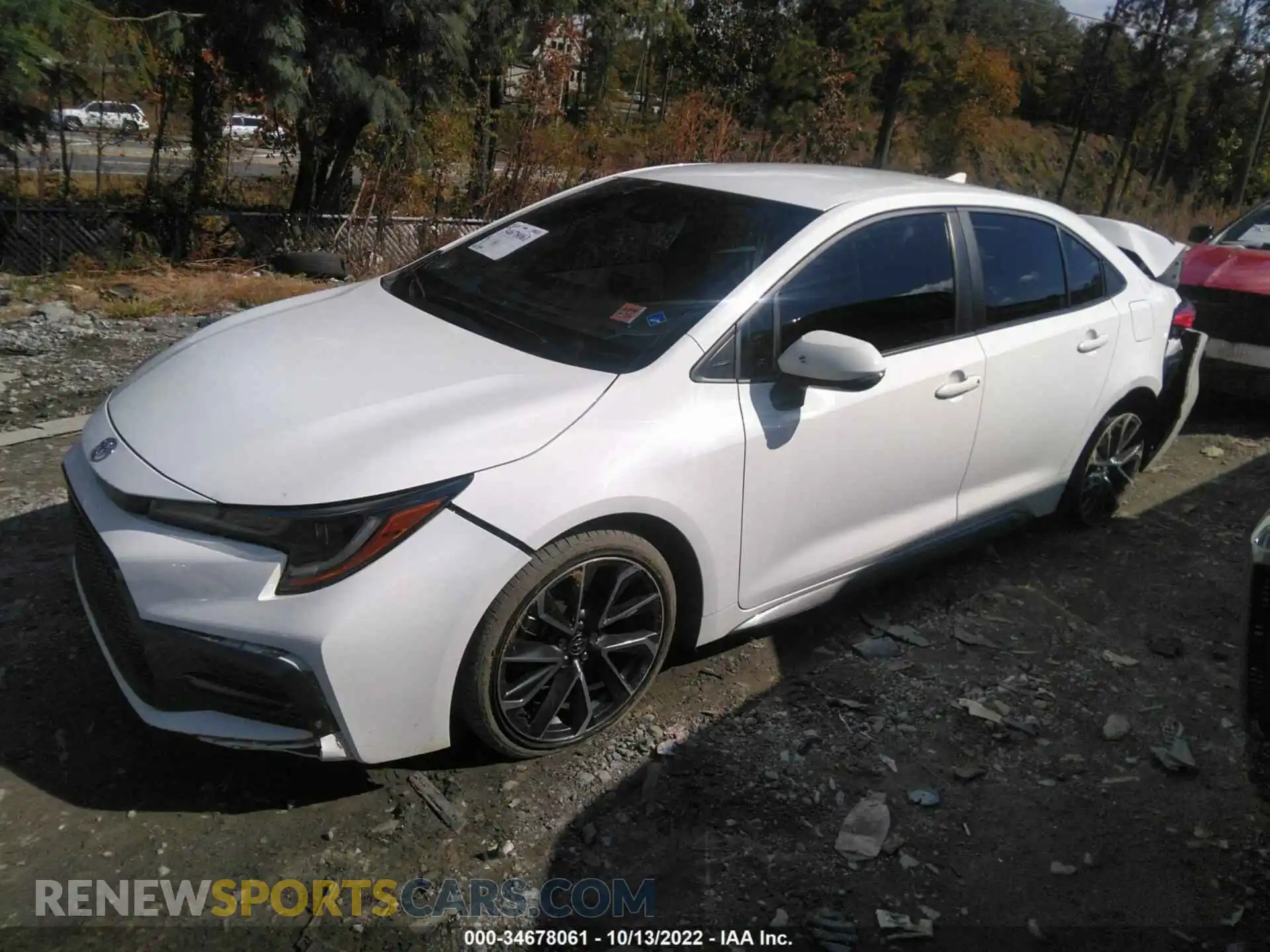 2 Фотография поврежденного автомобиля JTDS4RCEXLJ052808 TOYOTA COROLLA 2020