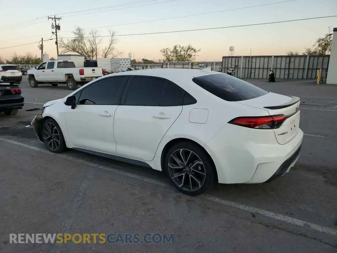 2 Photograph of a damaged car JTDT4RCE1LJ014744 TOYOTA COROLLA 2020