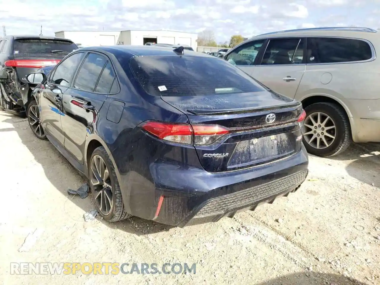 3 Фотография поврежденного автомобиля JTDT4RCE6LJ005702 TOYOTA COROLLA 2020