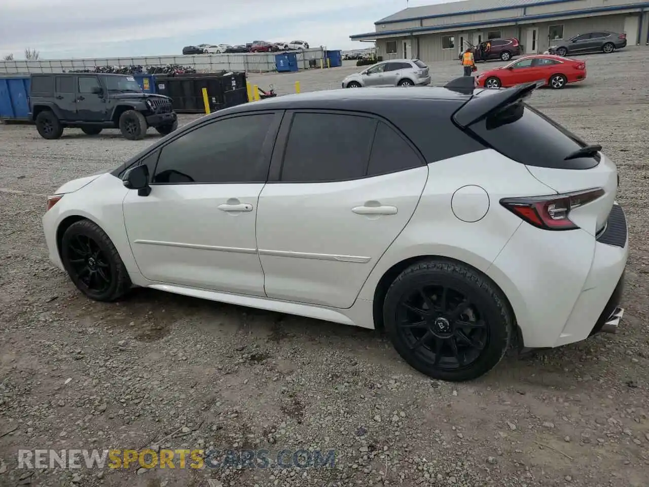 2 Photograph of a damaged car JTNA4RBEXL3075261 TOYOTA COROLLA 2020