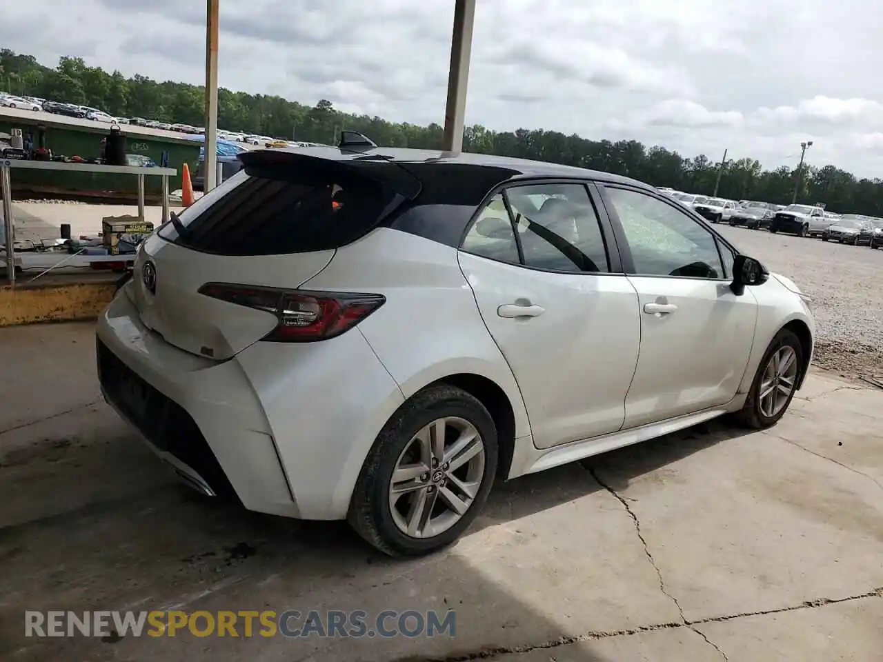 3 fotografías del automóvil dañado JTNB4RBE2L3080720 TOYOTA COROLLA 2020